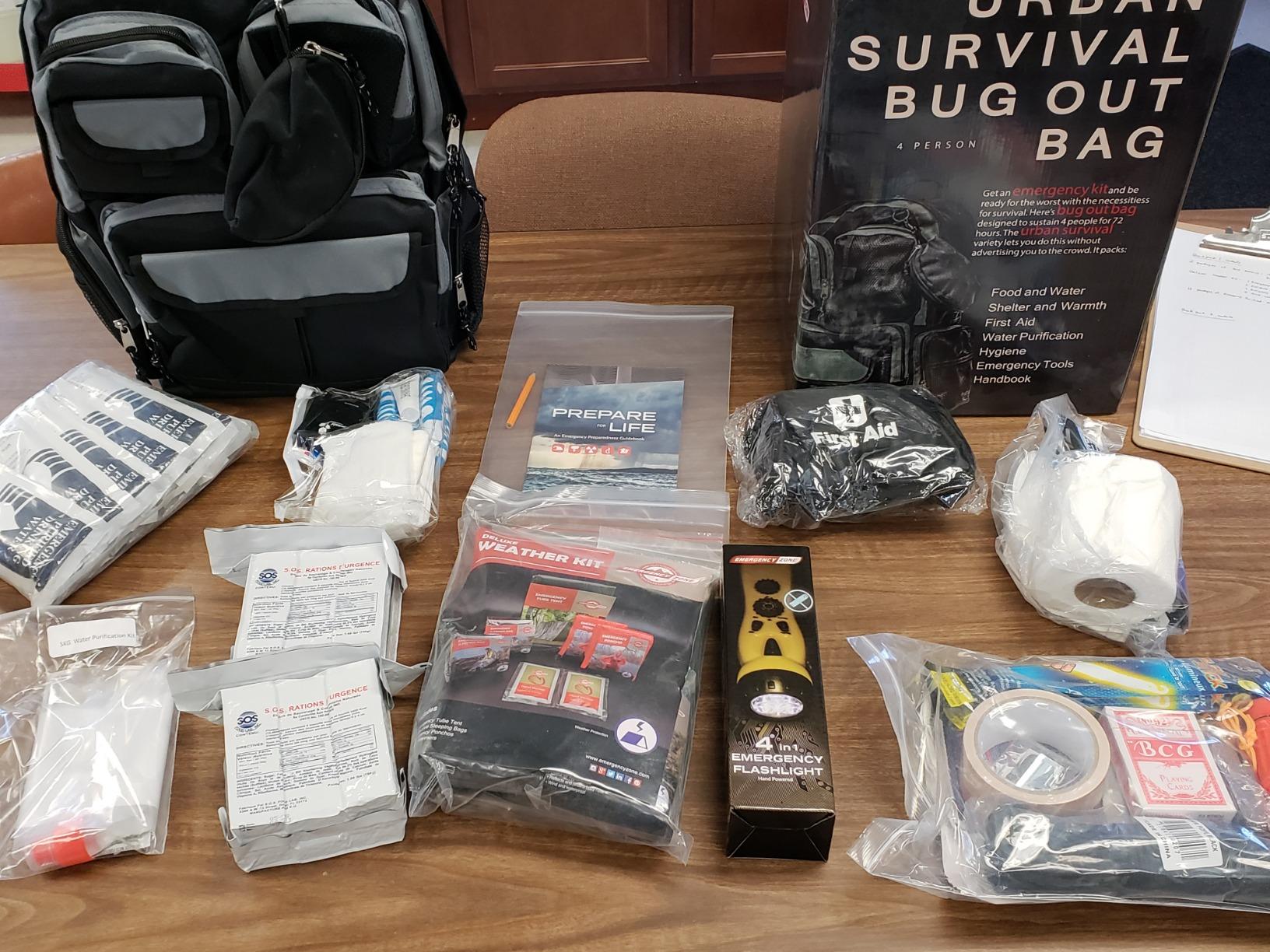 2 & 4 Person 72 Hour Survival Kit | Bug Out Bag with Food, Water, First Aid, Emergency Shelter customer photo 1