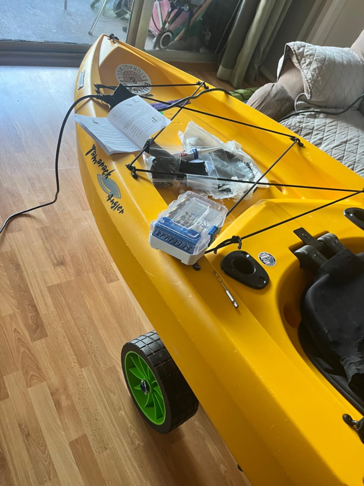 YakGear AK1 Deluxe Anchor Trolley with Pulleys customer photo 2