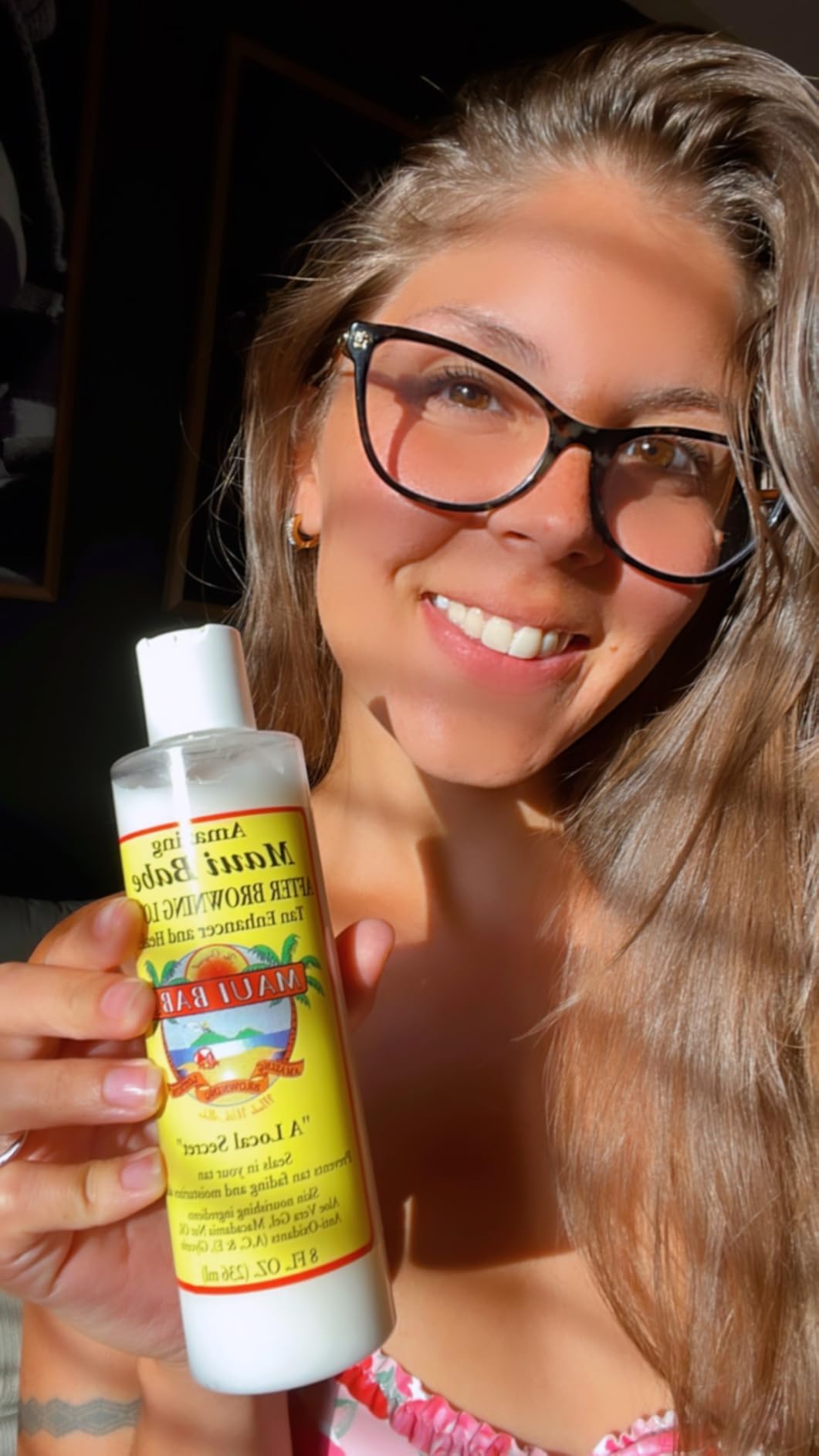Maui Babe After Browning Lotion - Daily Skin Moisturizer and Tan Enhancer with Aloe Vera and Macadamia Nut Oil - 4 Fl Oz customer photo 2