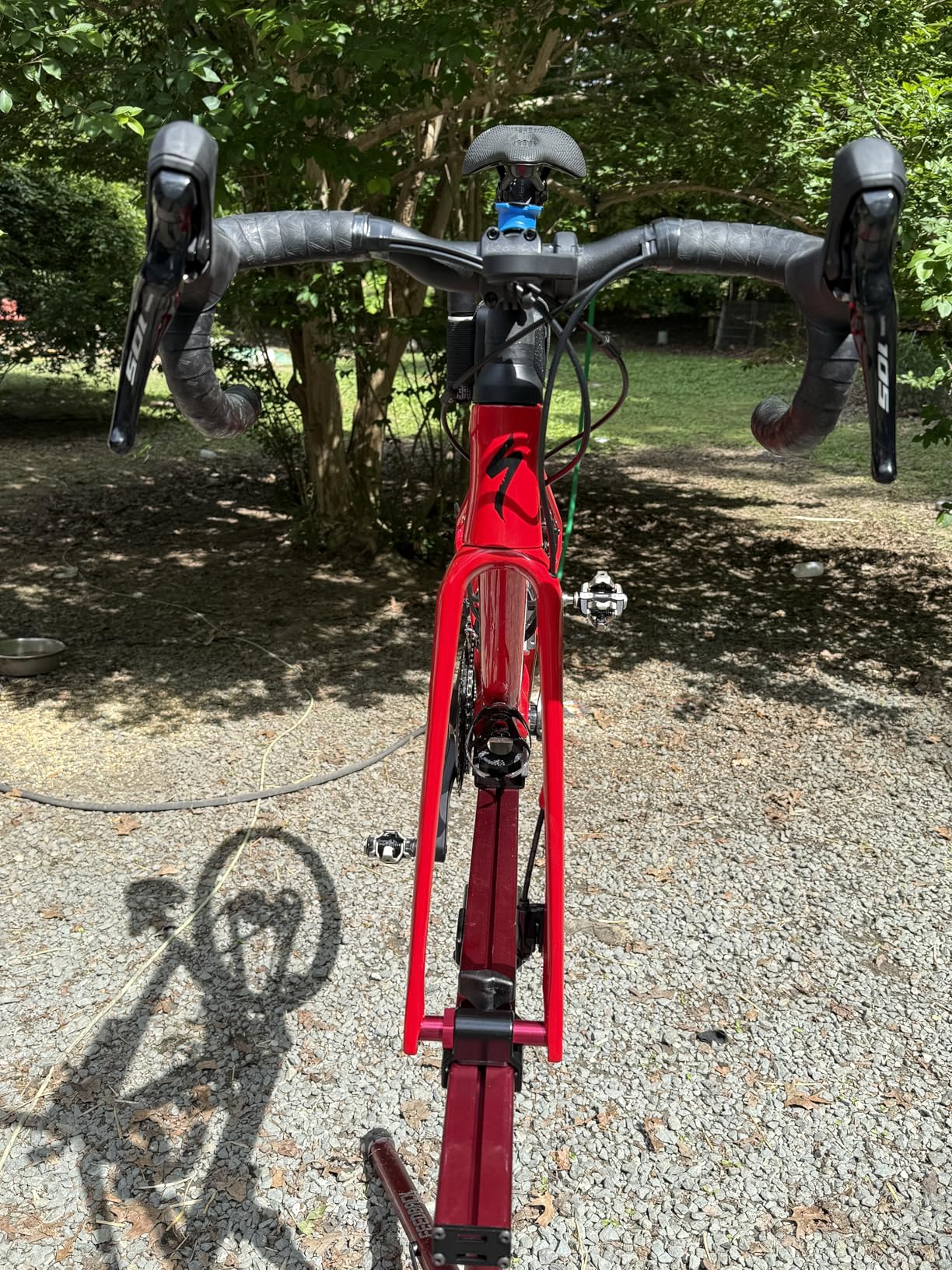 Feedback Sports Sprint Bike Repair Stand, Compact Bike Workstand, Red customer photo 1