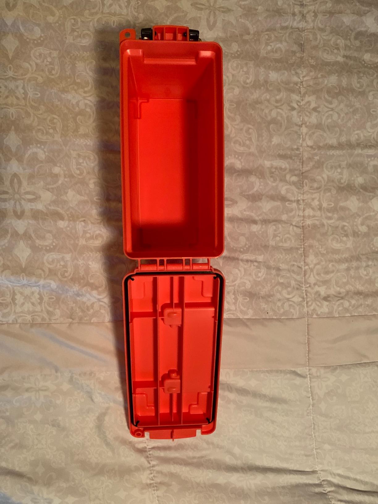 Plano 1312 Dry Storage Emergency Marine Box, Orange customer photo 2