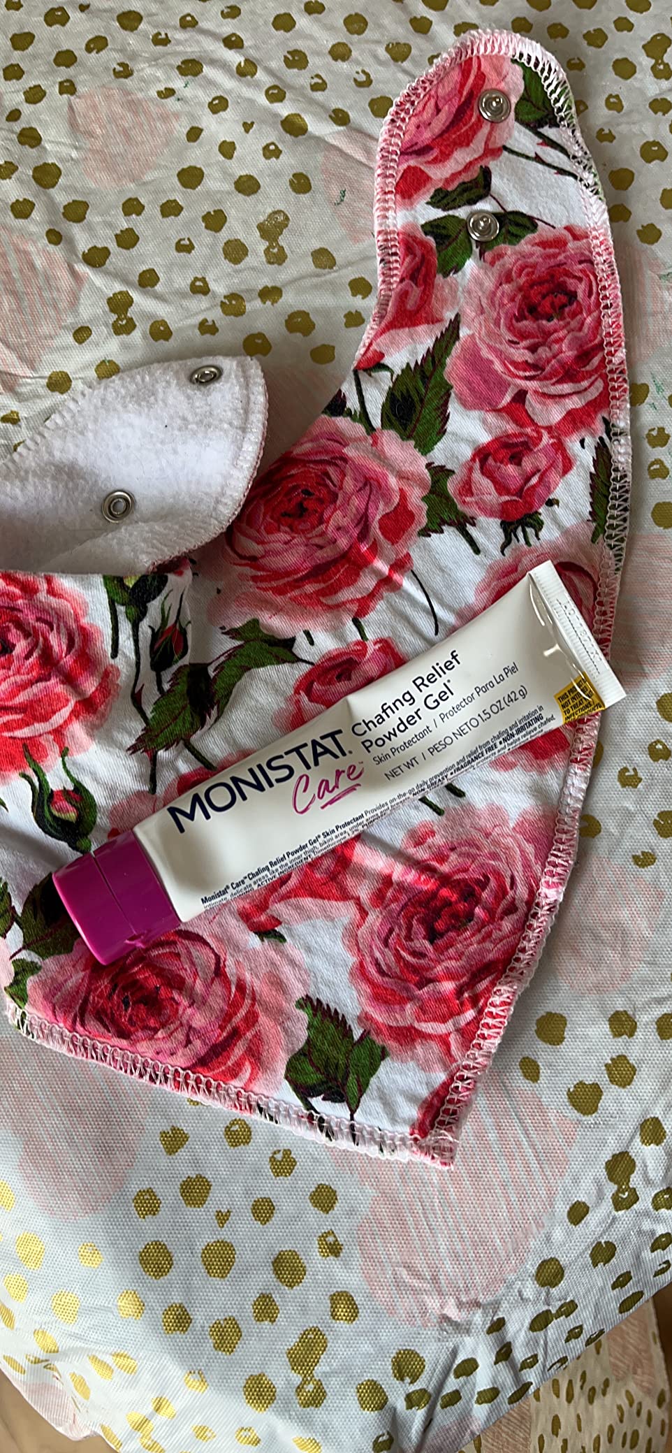 Monistat Chafing Relief Powder Gel, Long-Lasting Protection, 1.5 Oz | Protects Skin, Safe to Use Every Day, Anti-Chafing Protection for Bikini Area, Thighs & Bra Lines customer photo 1