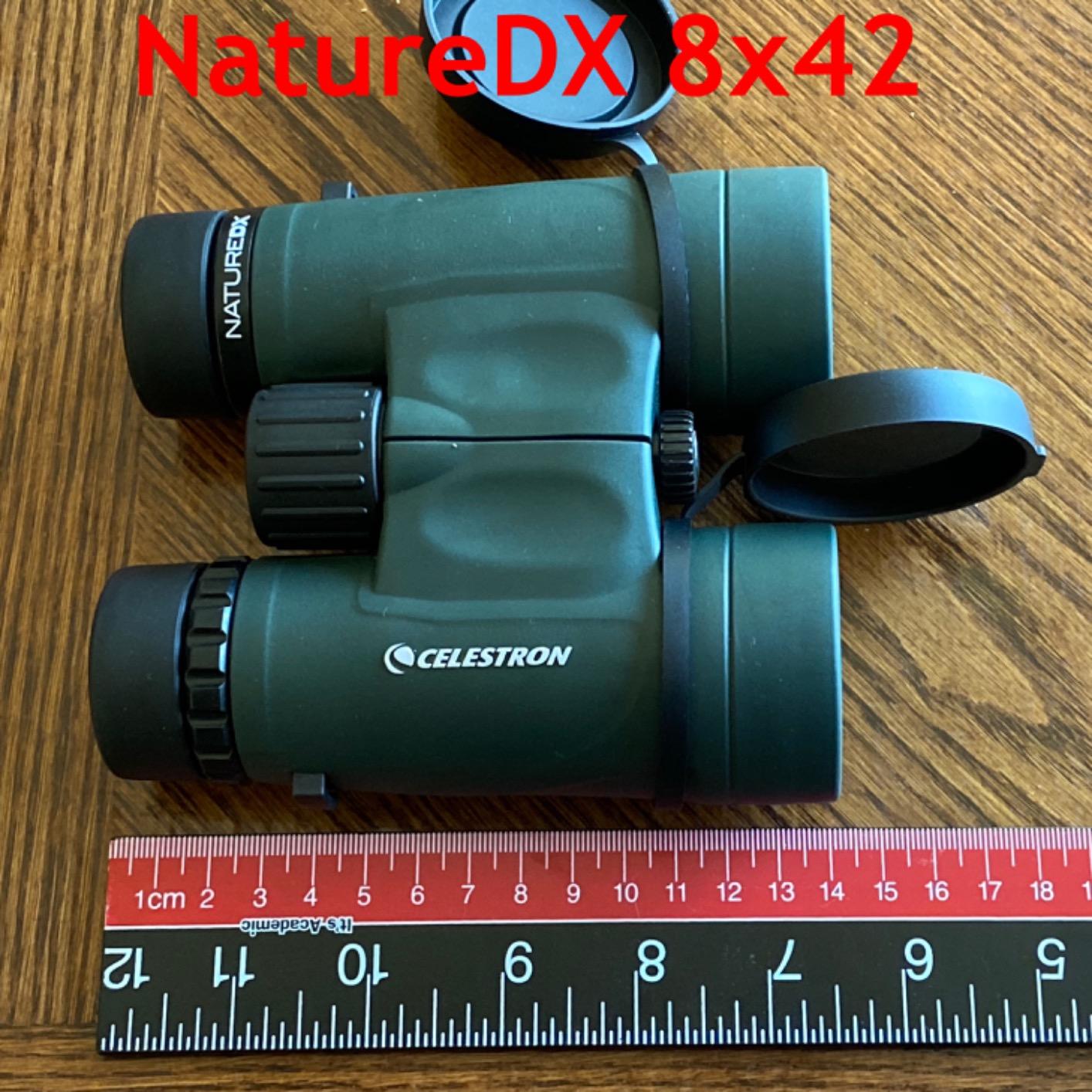 Celestron - Nature DX 8x42 Binoculars - Ideal for Birding and Outdoors - 42mm Objective Lenses - Wide 7.4° Field of View - BaK-4 Prisms - Fully Multi-Coated - Waterproof and Fogproof customer photo 1