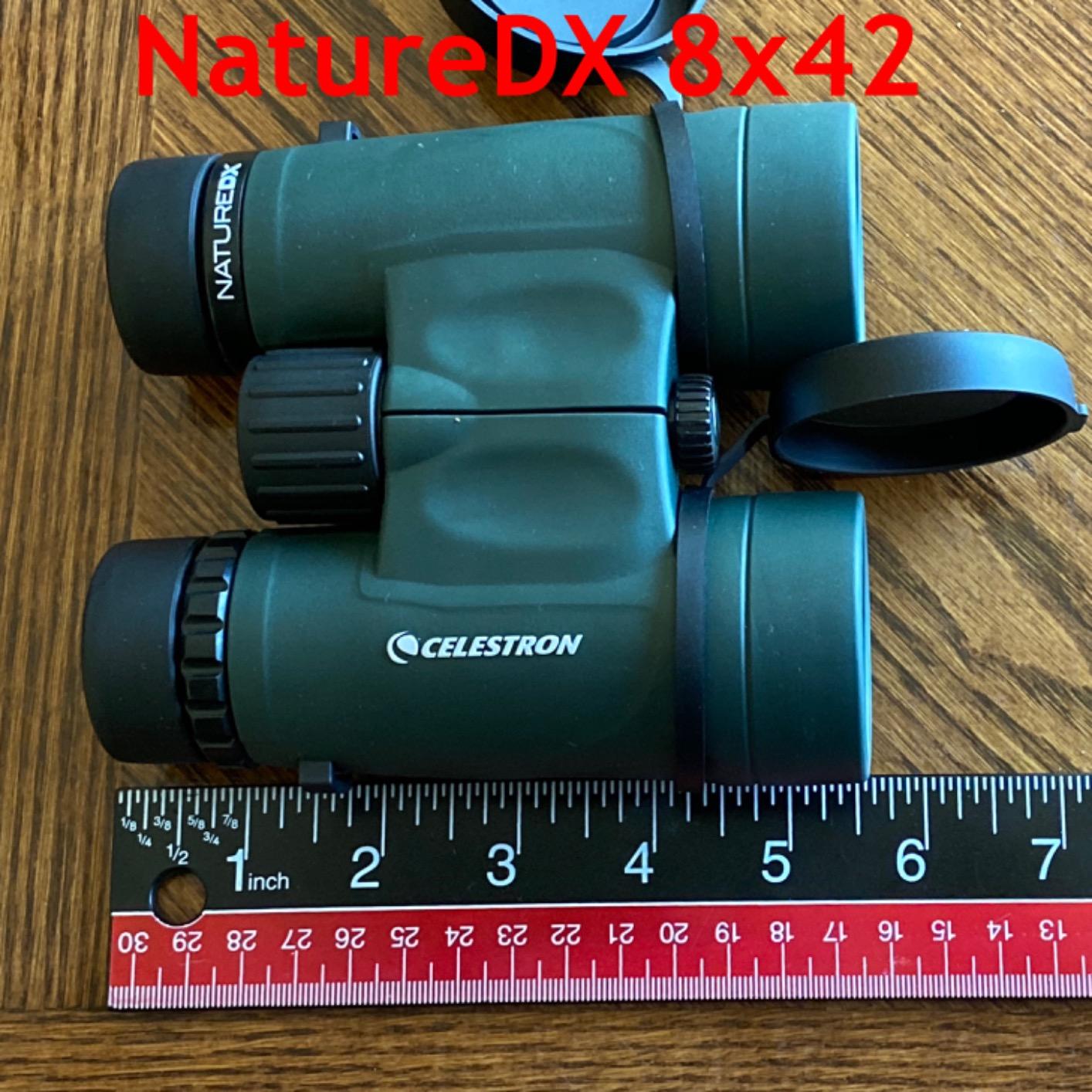 Celestron - Nature DX 8x42 Binoculars - Ideal for Birding and Outdoors - 42mm Objective Lenses - Wide 7.4° Field of View - BaK-4 Prisms - Fully Multi-Coated - Waterproof and Fogproof customer photo 2