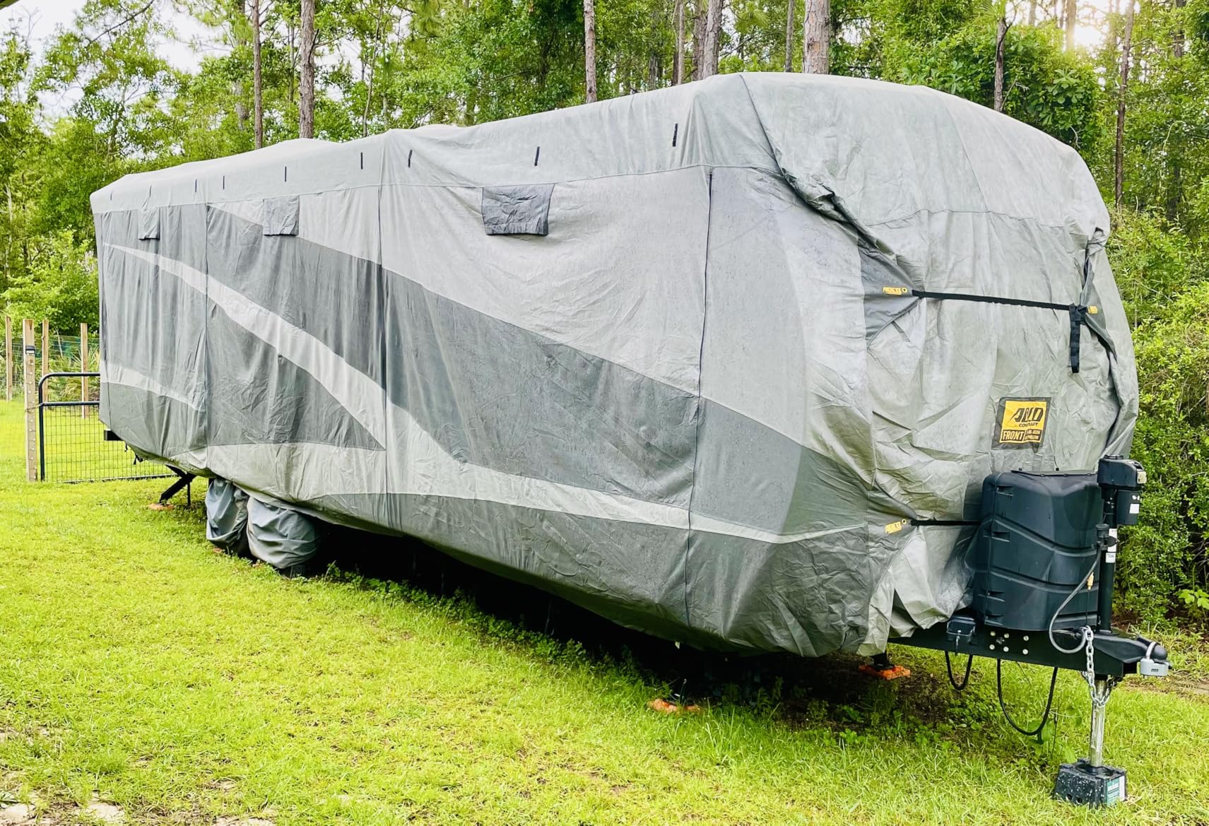 ADCO 52239 Designer Series SFS Aqua Shed Travel Trailer RV Cover - 15'1
