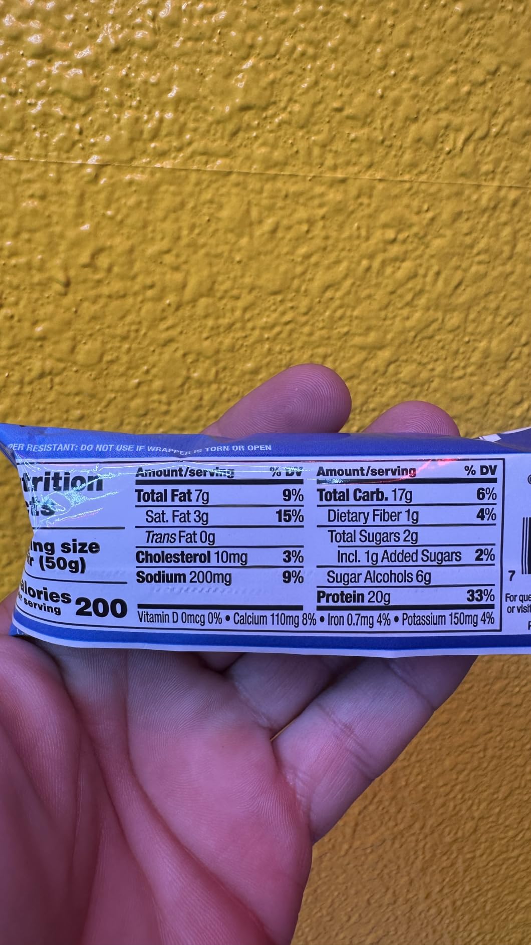 Pure Protein Chocolate Peanut Butter Protein Bars, 20g Protein, 12 Ct | 3g Sugar, 190 Calories, Low Sugar High Protein Snack, Gluten Free customer photo 2