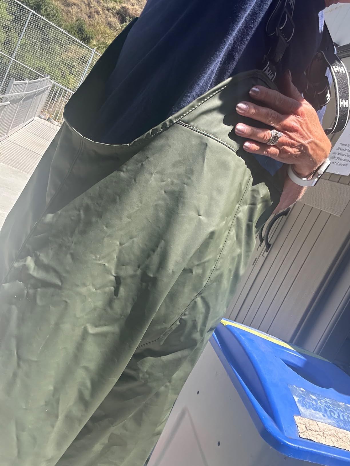 Helly Hansen Mandal Waterproof Bib Overalls for Men, Fishing Pants customer photo 1