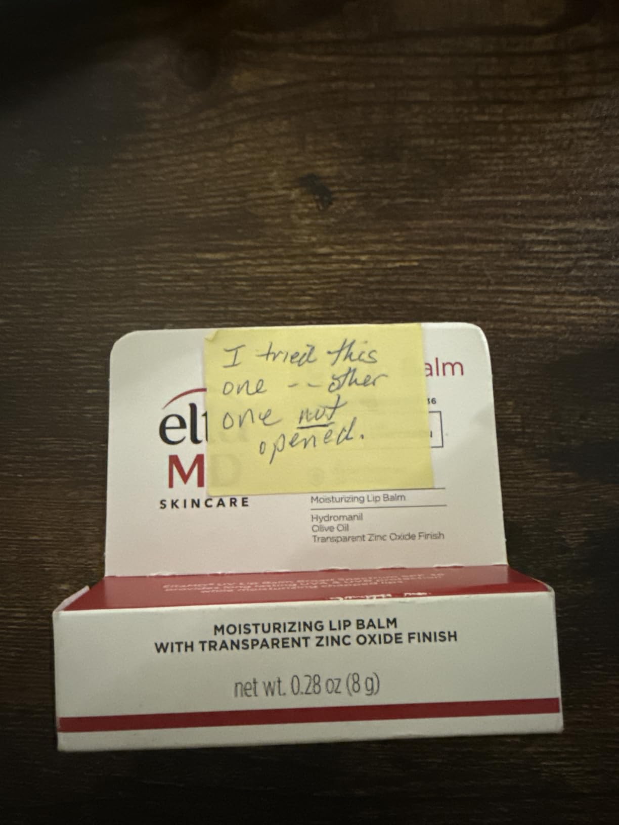 EltaMD UV Lip Balm Sunscreen, Transparent Zinc Oxide, SPF 30 | Restores Natural Softness and Hydrates, Protects Chapped, Dry, and Cracked Lips, Sheer Finish, Water Resistant Up to 80 Min. customer photo 2