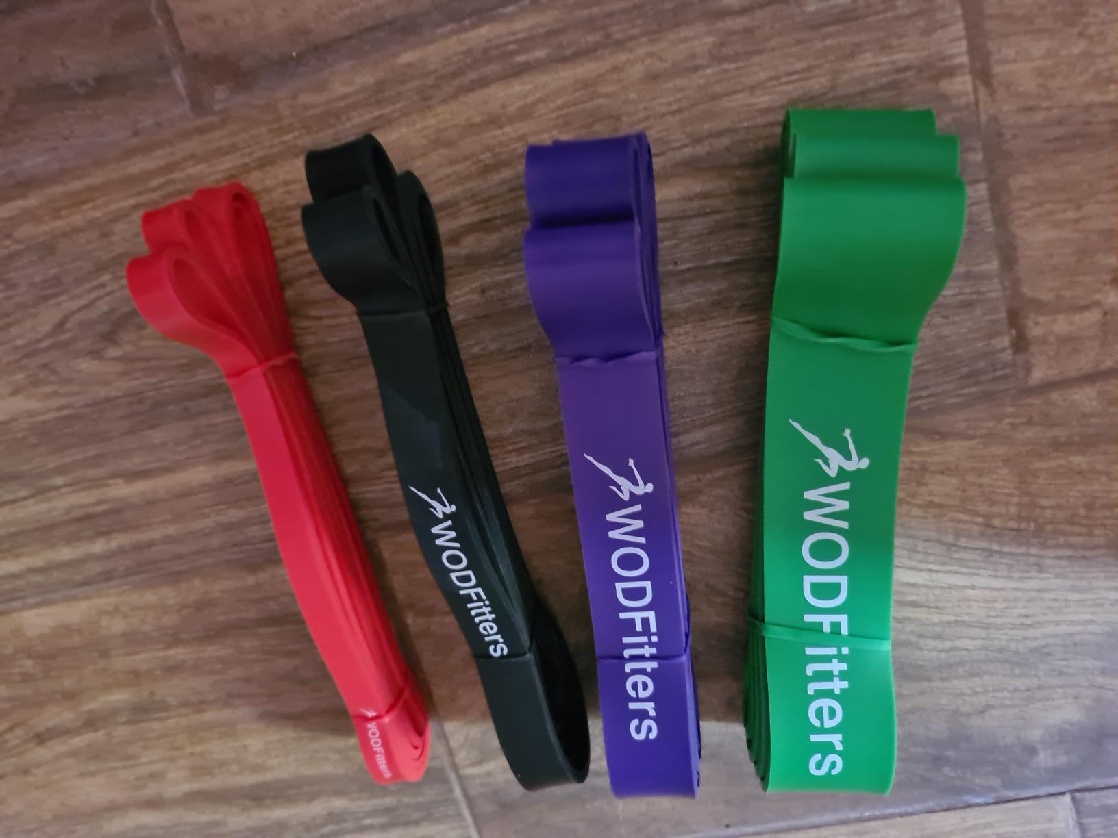 WODFitters Pro Series Pull-Up Assistance Bands - Premium Resistance Loop Bands for Assisted Pull Ups, Muscle Ups, Strength Training & Mobility - Durable Bands for Functional Fitness customer photo 1