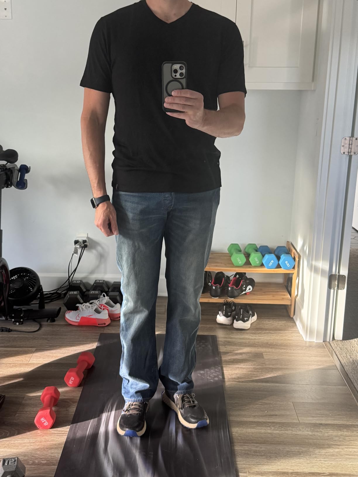 Men's Merino T-Shirt By Woolly | RWS Certified | Soft, Stink Free, Seattle Designed customer photo 1