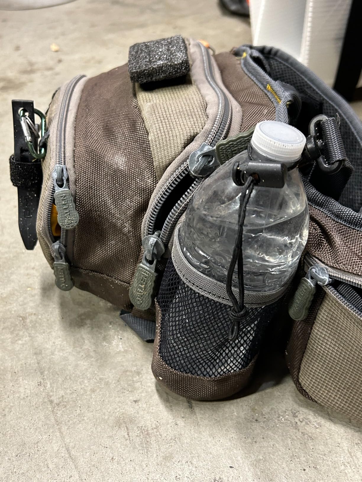 Allen Company Eagle River Lumbar Fly Fishing Pack - Holds 6 Fly Boxes, Zip-Down Workstation, Waist Bottle Pockets, Durable Outdoor Waist Pack customer photo 2
