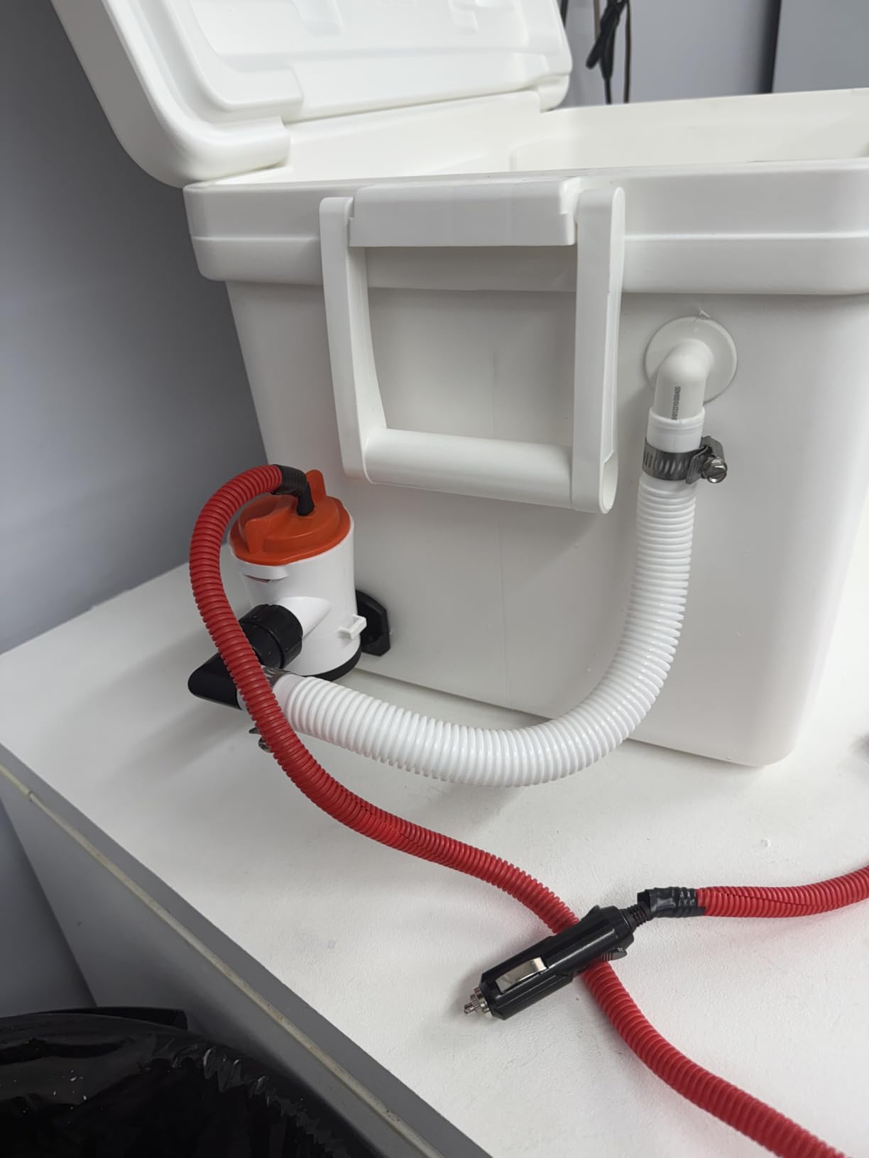 SEAFLO 05 Series 800 GPH Angled Baitwell/Livewell Pump - 12V DC, Detachable Motor, Corrosion-Resistant Submersible Aerator for Freshwater and Saltwater Use - CE & Rohs Certified-4 Year Warranty customer photo 1