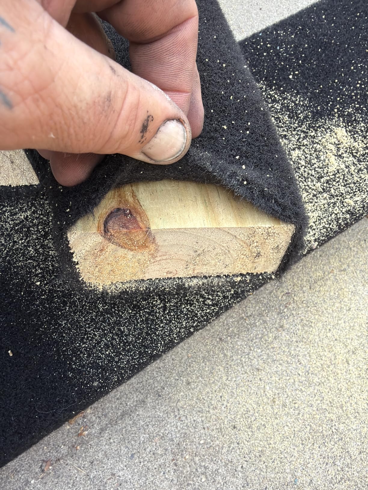 (2) 8' Long Marine Carpet Black Bunk Boards - 2x4 customer photo 2