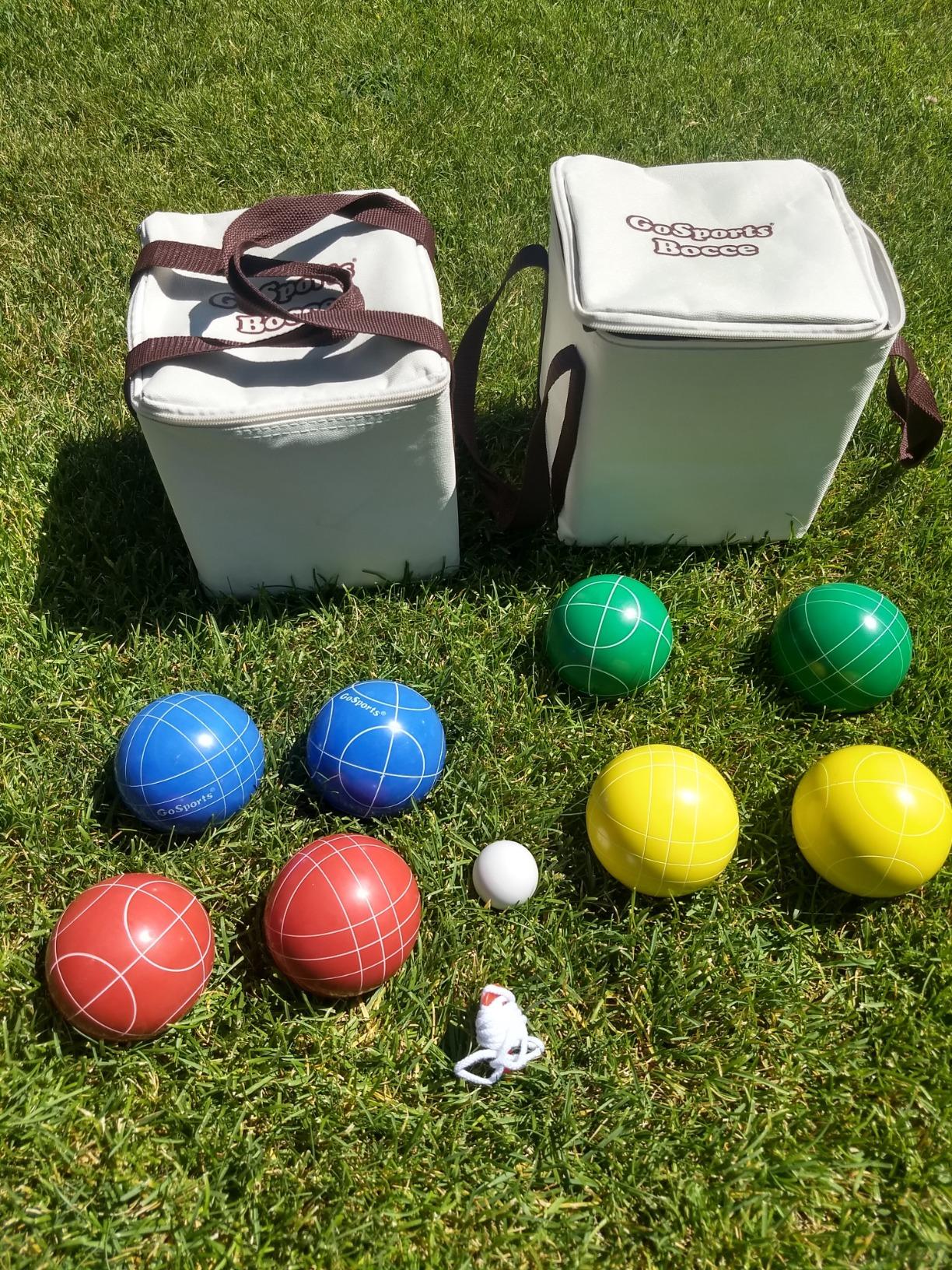 GoSports 90 mm Bocce Ball Sets - Outdoor Lawn Game - Composite or Resin customer photo 2