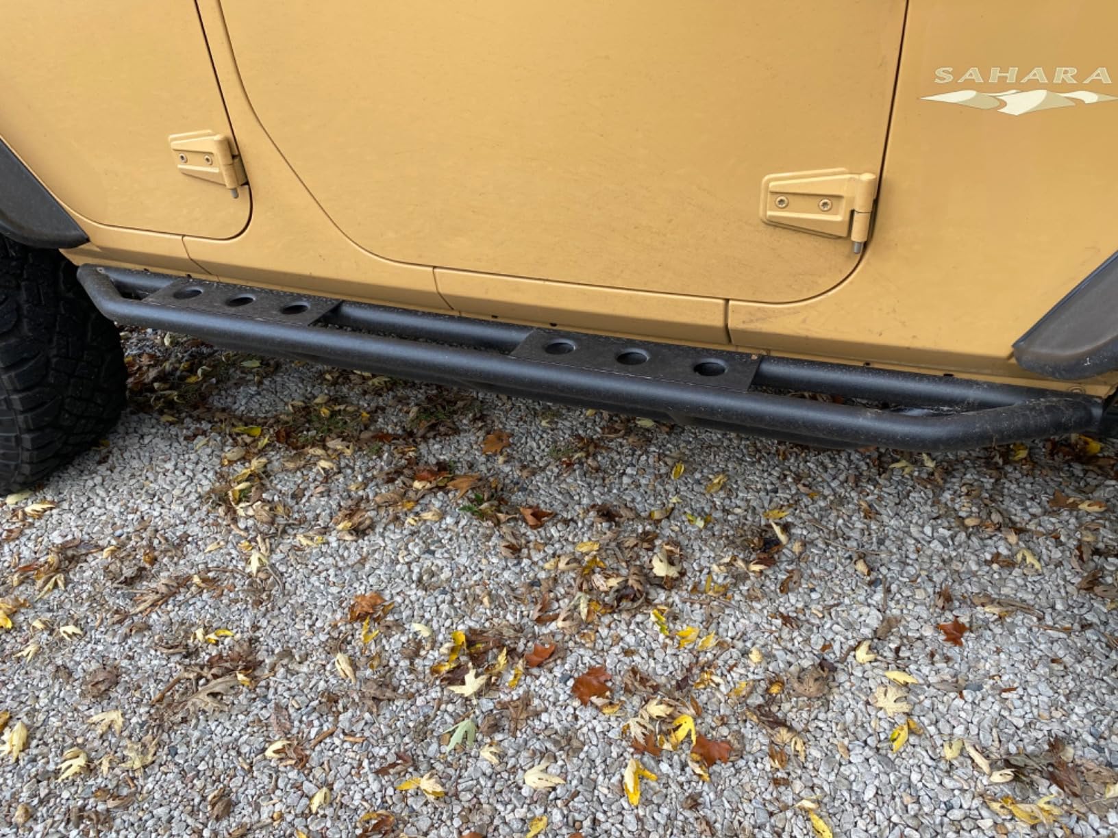 EAG Rock Sliders Fit for 07-18 Wrangler JK 4 Door Rocker Guard Body Armor customer photo 1