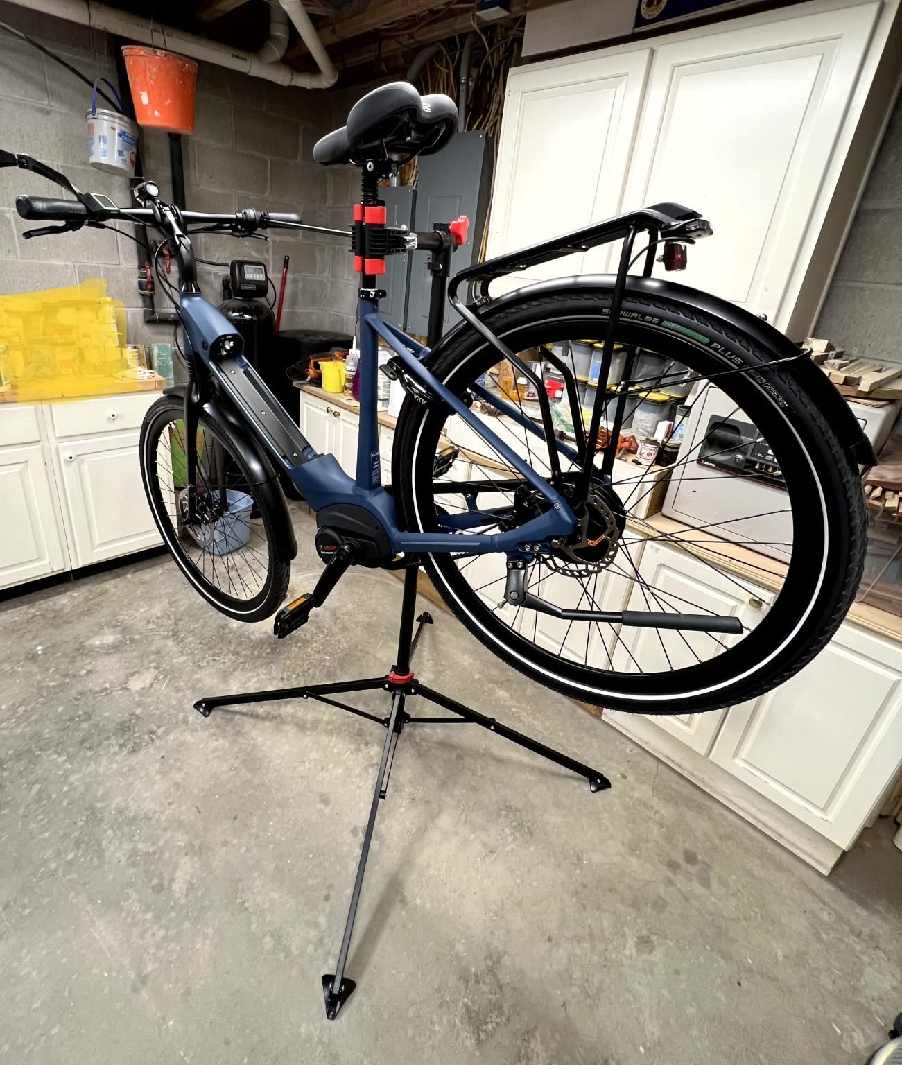 Yaheetech Bike Repair Stand Adjustable Foldable Bicycle Maintenance Rack customer photo 2