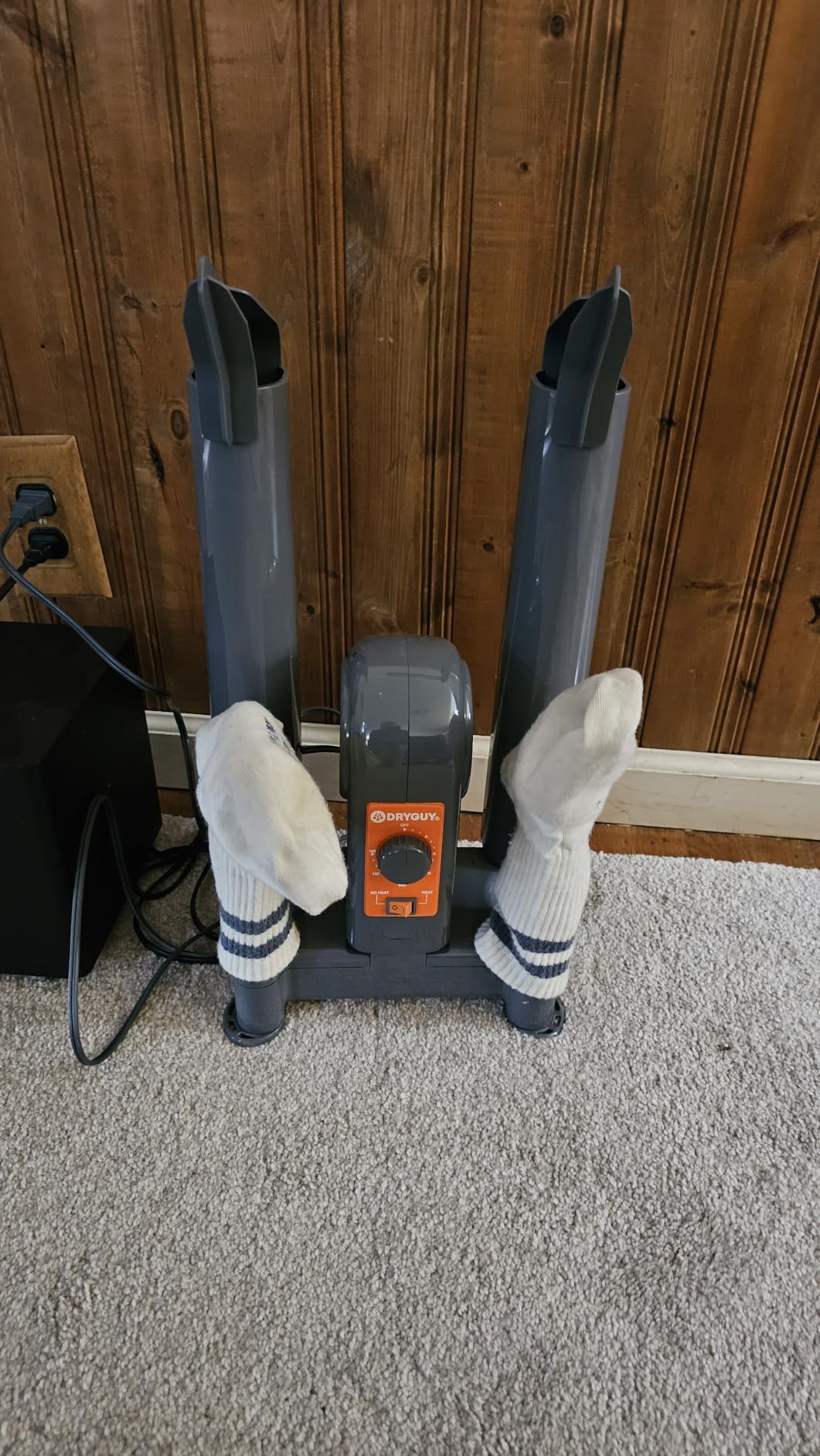 DryGuy Shoe, Boot, Garment & Gear Electric Dryer, Quick Drying for Ski, Work, Sports Equipment - Energy Efficient, Odor Eliminating Design, Home or Garage Use,4 Port, Heat + Fan (Dry time: 1-3hrs) customer photo 1