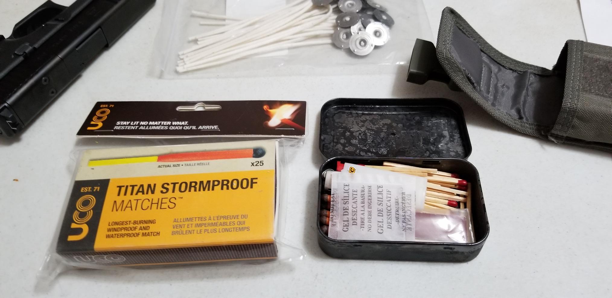 UCO Titan Stormproof Long Burning Waterproof and Windproof Matches (25 Count) customer photo 2