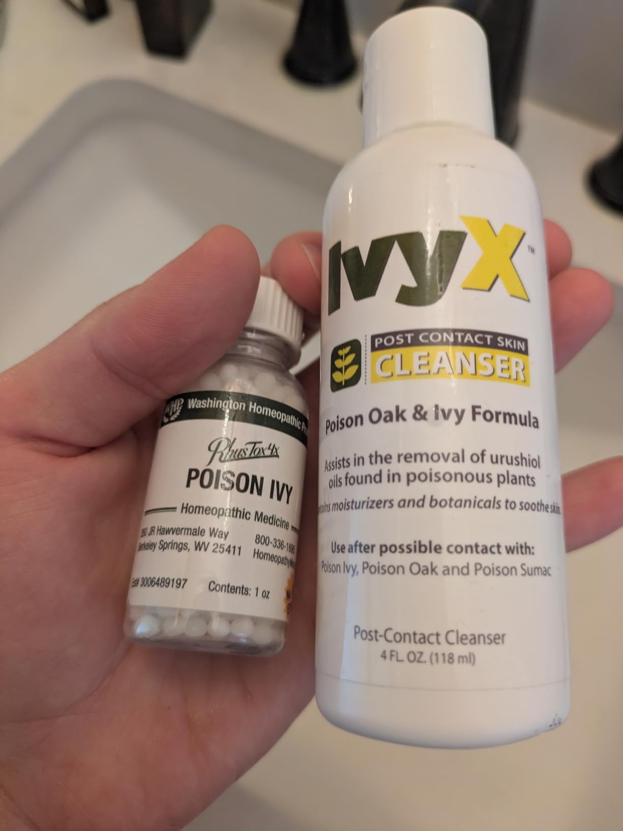 CoreTex Ivy X Post-Contact Poison Ivy Cleanser Lotion - 4oz Bottle of USA-Made Treatment Lotion to Remove Itchy Rashes - Also works on Poison Oak & Sumac Oils customer photo 1