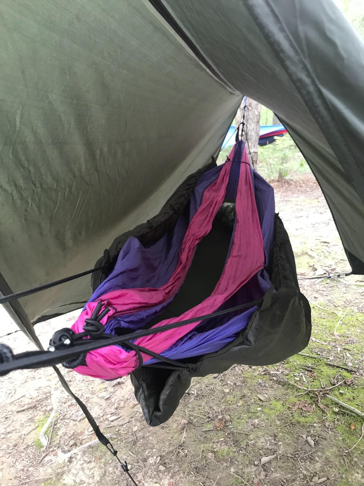 Snugpak Hammock Under Blanket, Insulated with Travelsoft Filling, Olive customer photo 2