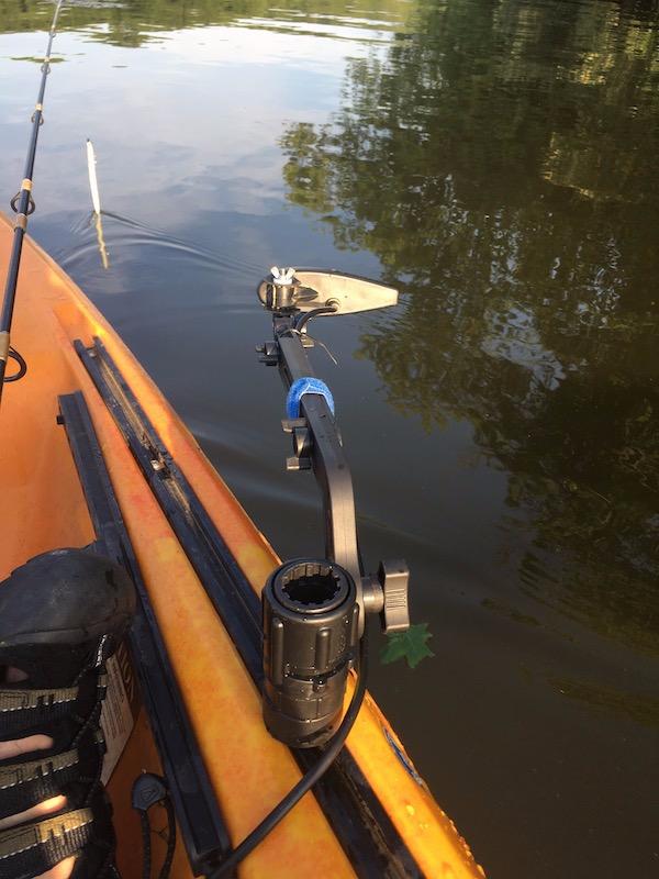 Scotty 0141 Kayak/SUP Transducer Mounting Arm, C/W # 0438 | Includes 438 Gear-Head Track Adapter & 440-4 Low Profile Track, Designed for Kayaks & Small Boats customer photo 2