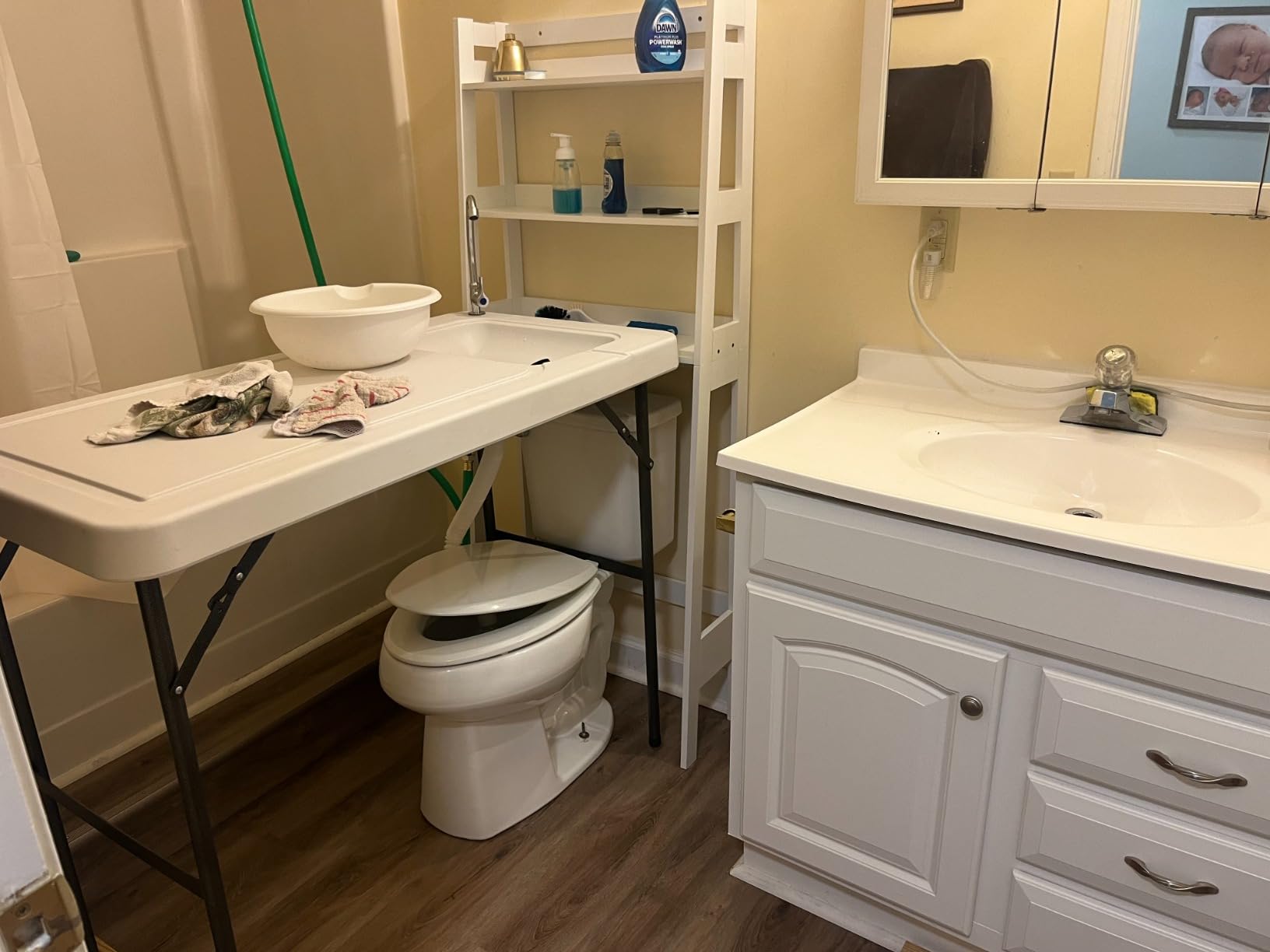 Old Cedar Outfitters Fish and Game Cleaning Table with Sink and Folding Legs customer photo 2