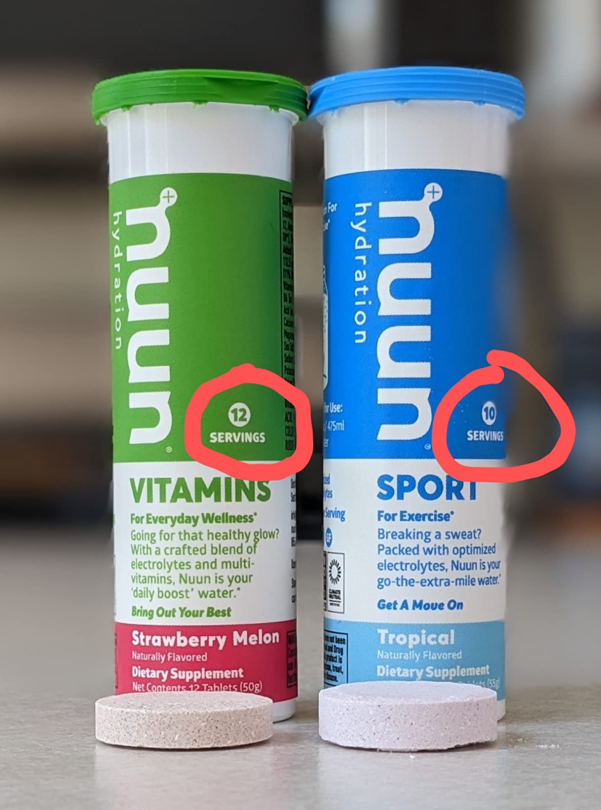 Nuun Sport Electrolyte Tablets Mixed Flavors, GF & Vegan, 4 Pack customer photo 1