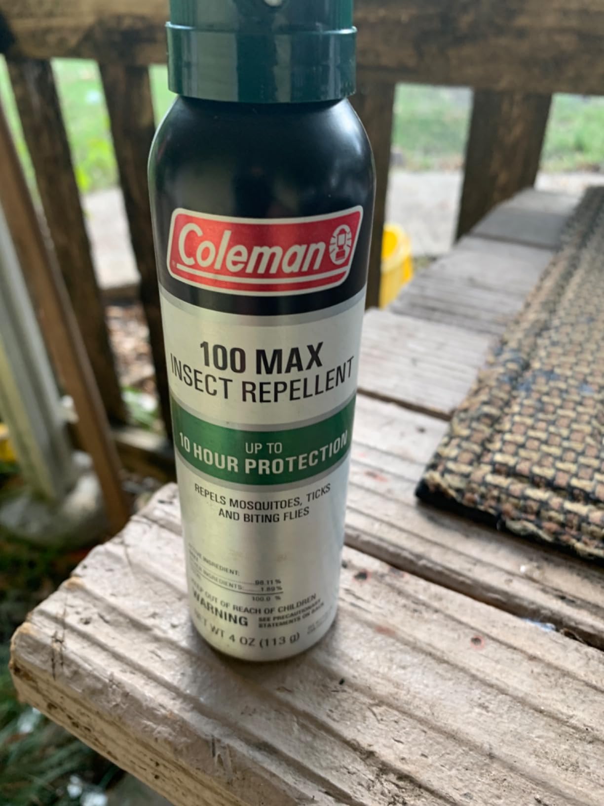 Coleman 100 Max 100% DEET Insect Repellent Spray - 4 oz customer photo 1