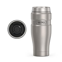 THERMOS Stainless King Vacuum-Insulated Travel Tumbler, 16 Ounce, Matte Steel customer photo 1