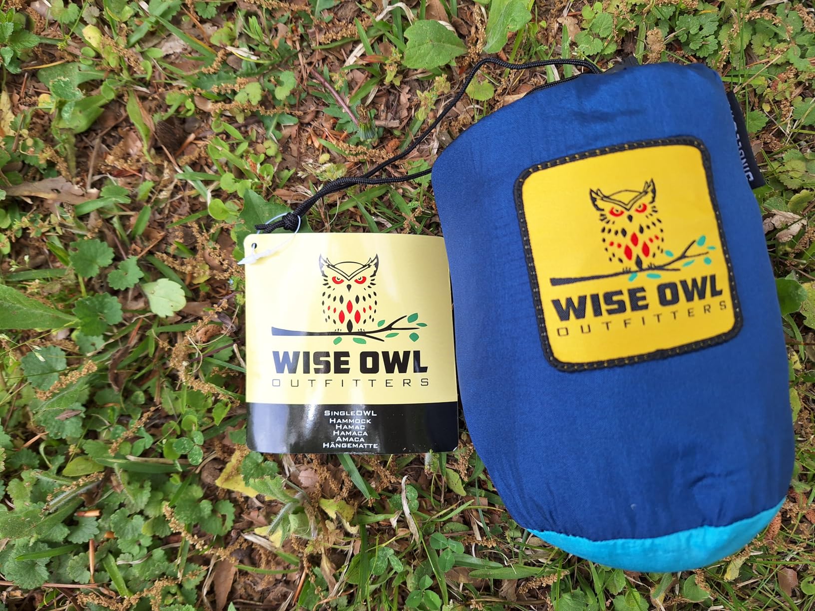 Wise Owl Outfitters Camping Hammock - up to 500lbs Portable Hammock with Tree Straps - Travel, Backpacking, Hiking, Outdoors Camping Gear - Single or Double customer photo 2