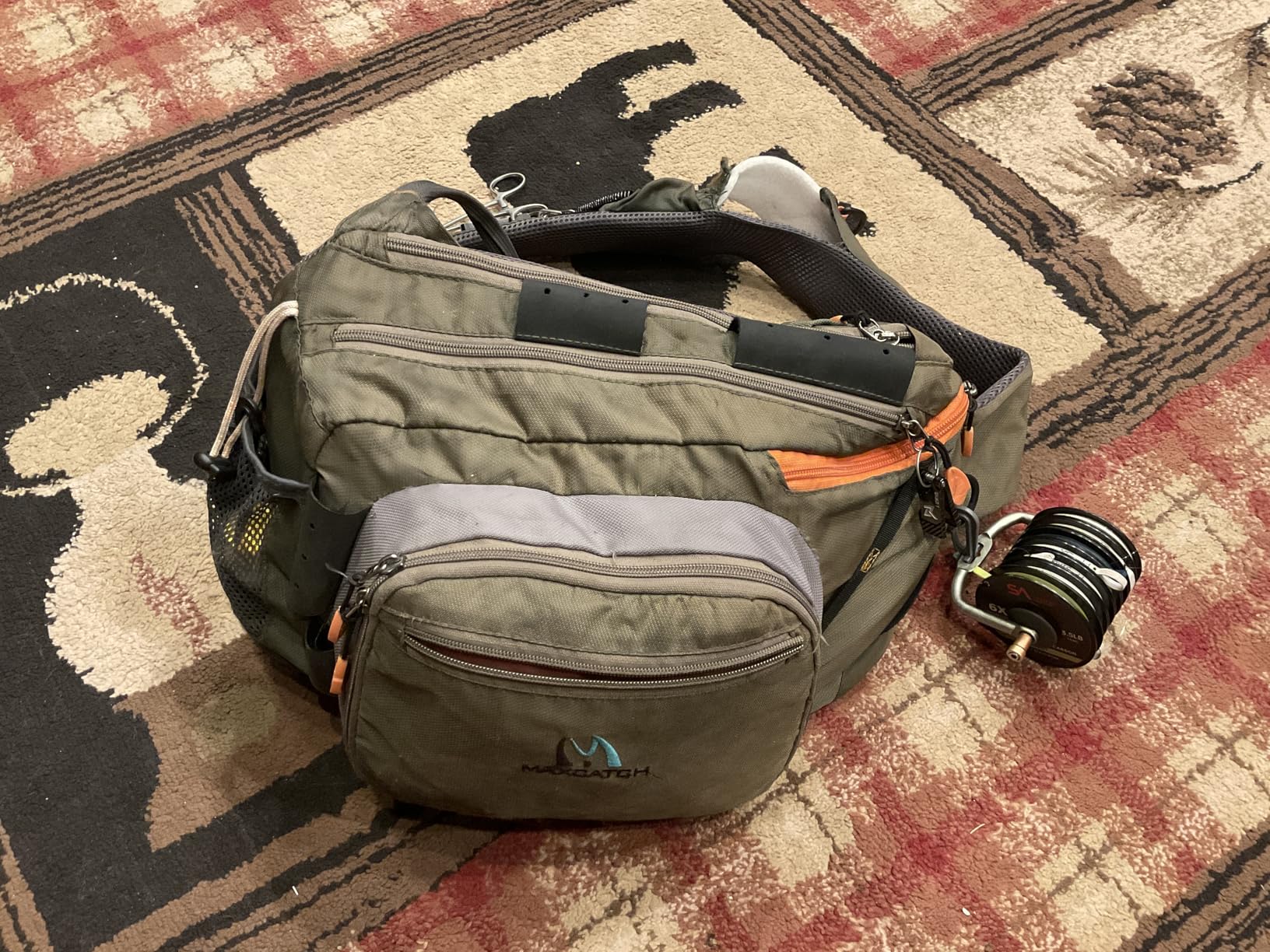 M MAXIMUMCATCH Maxcatch Fly Fishing Sling Pack Tackle Storage Shoulder Bag for Outdoor Fishing Hiking Hunting customer photo 2
