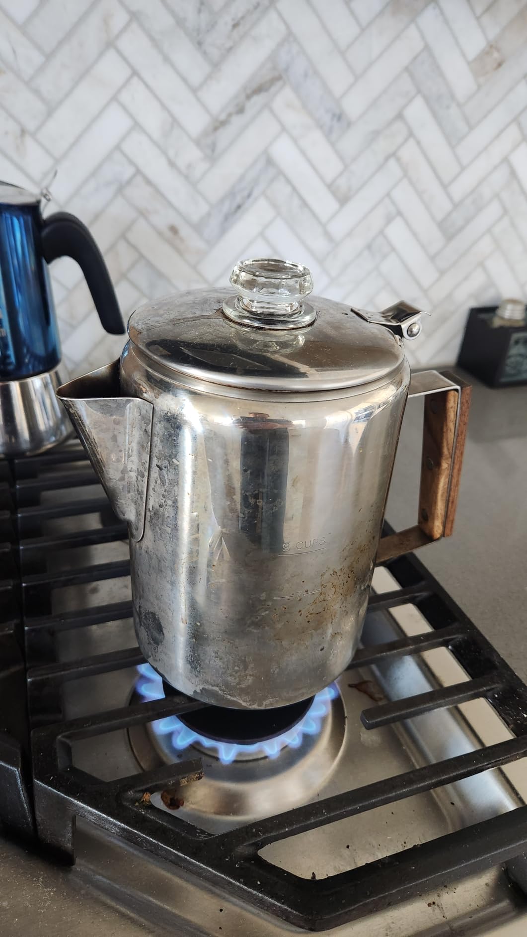COLETTI Bozeman Percolator Coffee Pot - NO Aluminum or Plastic [9 cup] customer photo 1