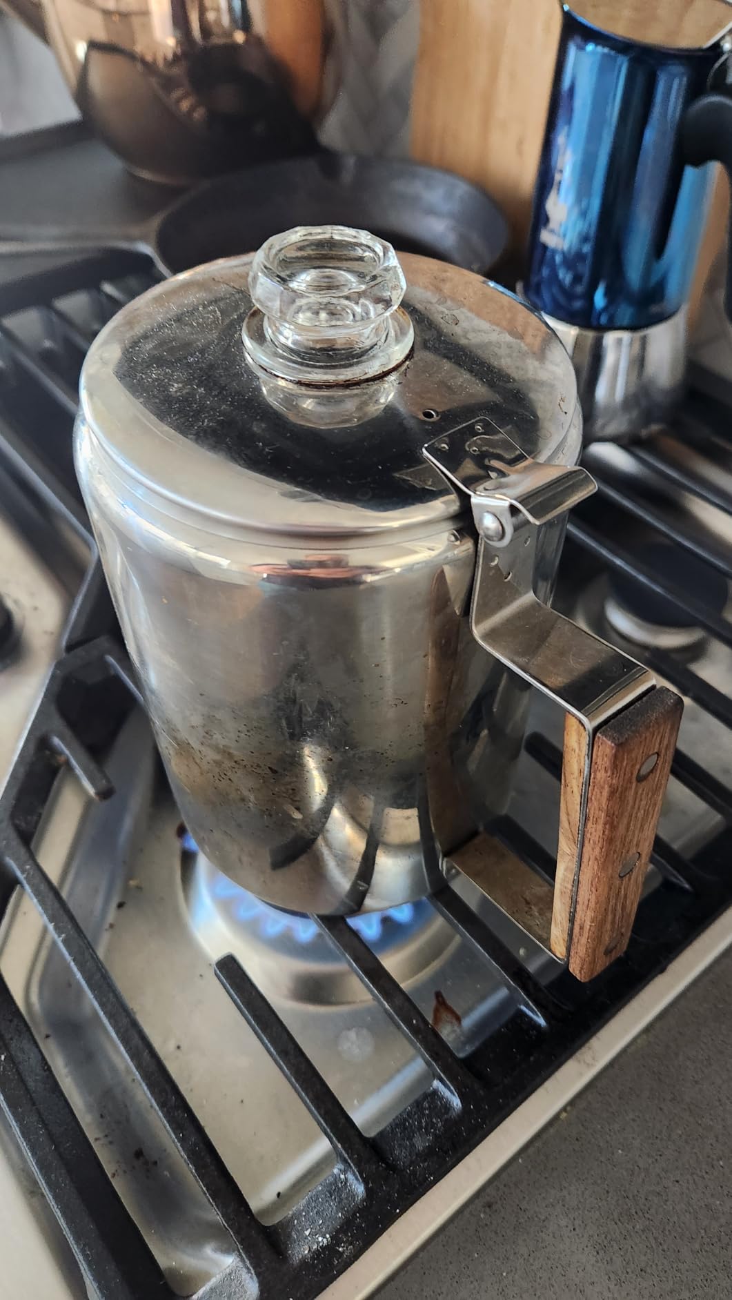COLETTI Bozeman Percolator Coffee Pot - NO Aluminum or Plastic [9 cup] customer photo 2