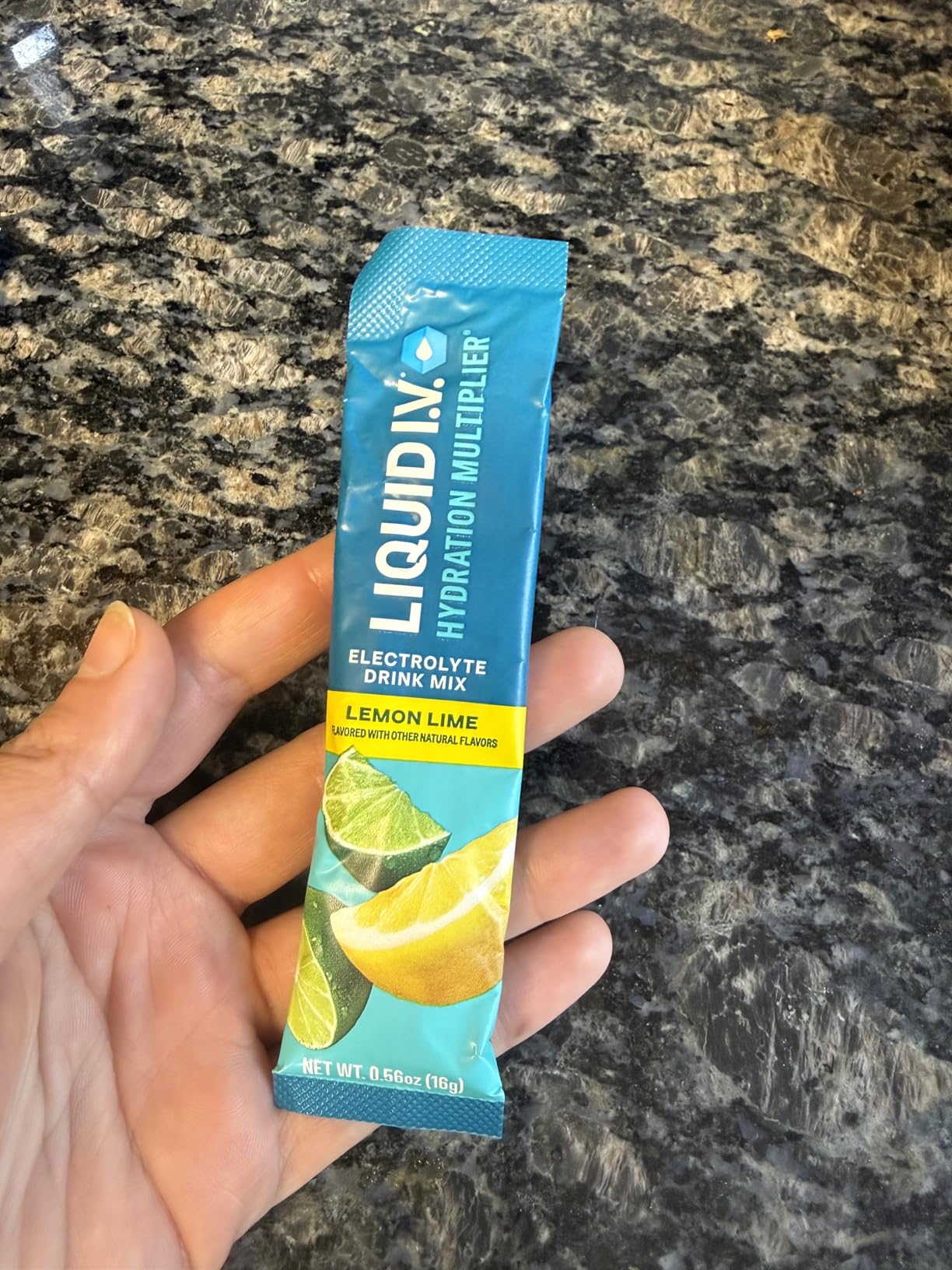 Liquid I.V.® Hydration Multiplier - Lemon Lime | Electrolyte Powder Drink Mix | 1 Pack (16 Servings) customer photo 1