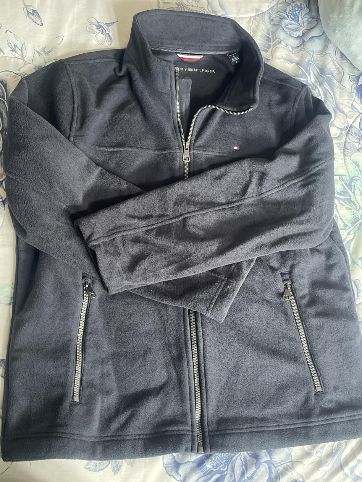 Tommy Hilfiger Men's Classic Zip Front Polar Fleece Jacket customer photo 1