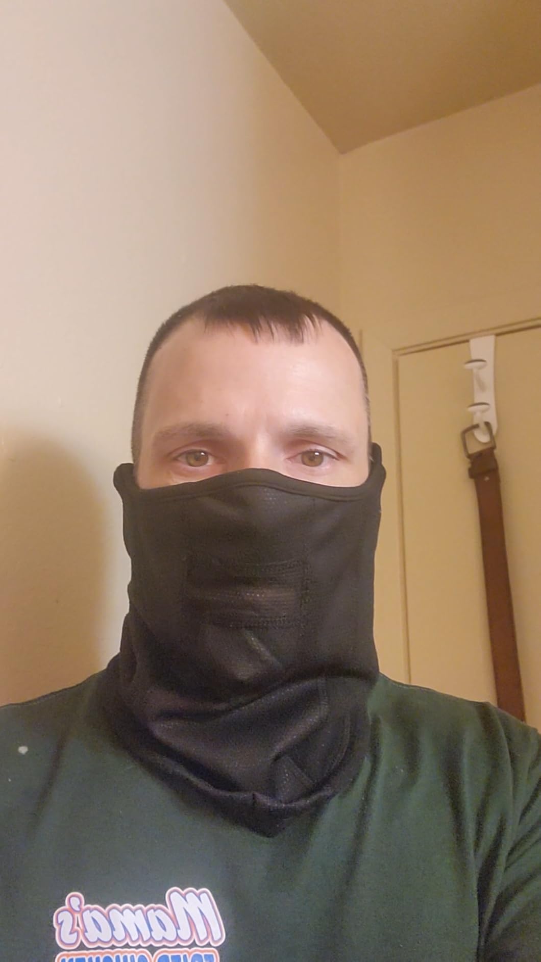 Tough Headwear Half Ski Mask - Fleece Lined Winter Face Mask - Stretch Neck Gaiter for Cold Weather Gear - Skiing Accessories customer photo 1