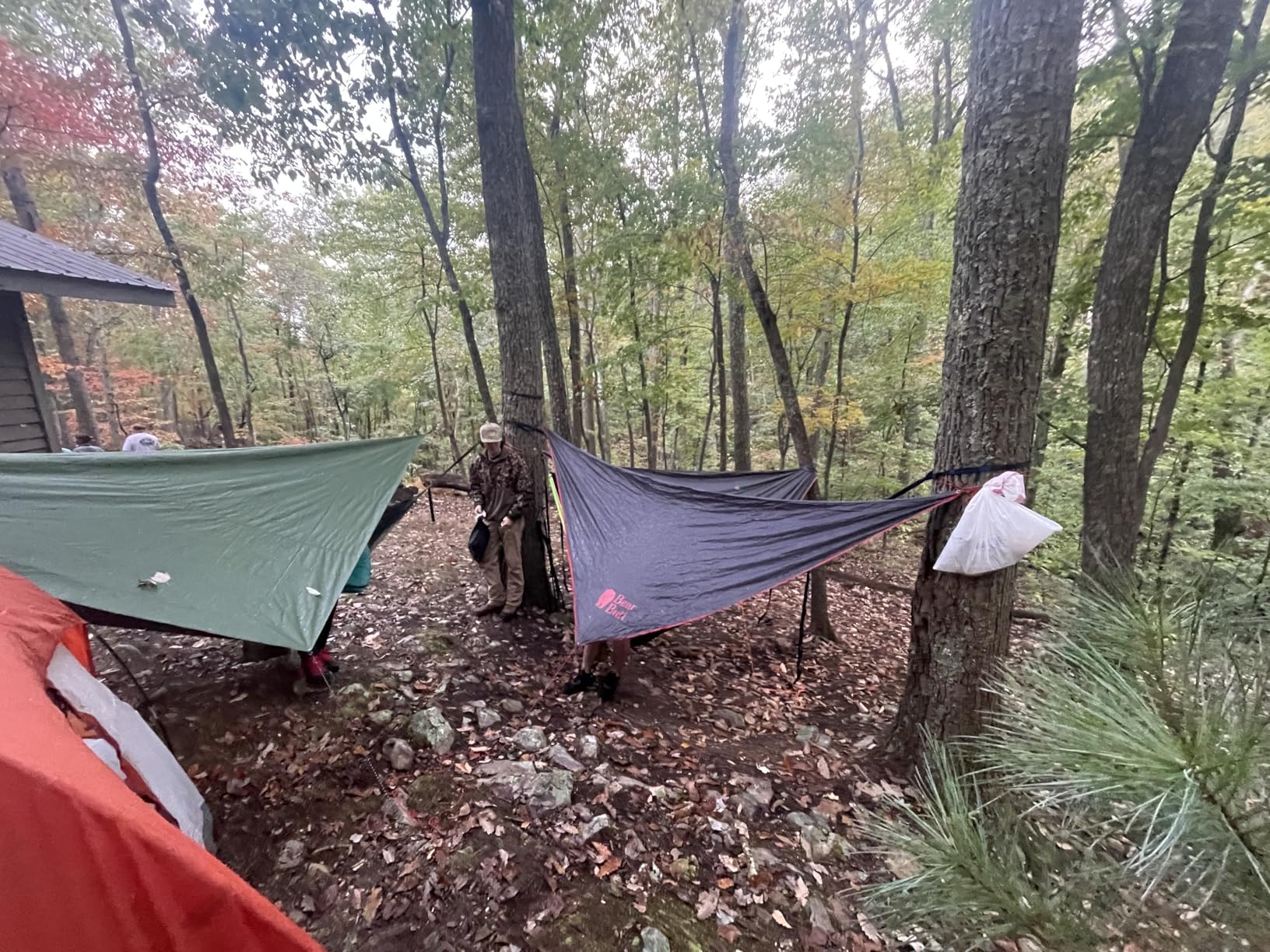 Bear Butt Hammock Rain Fly & Camping Tarp - 11 x 9 ft Ultralight Waterproof Tarp for Hammock & Tent Camping - Easy to Set Up customer photo 1