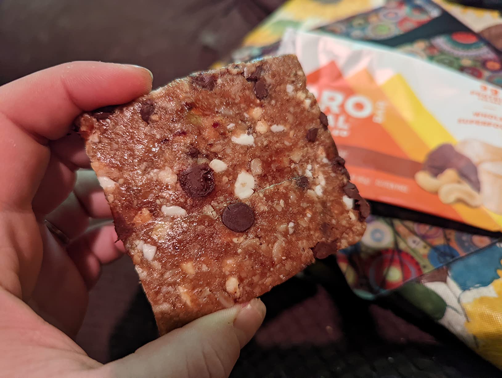 PROBAR MEAL Bar - Plant Based Meal Replacement Bar with Whole Food Ingredients, Oats, Nuts & Seeds, Vegan, Gluten Free, Non-GMO Bar for Breakfast & On-the-Go Energy (12 Flavor Variety Pack) customer photo 1