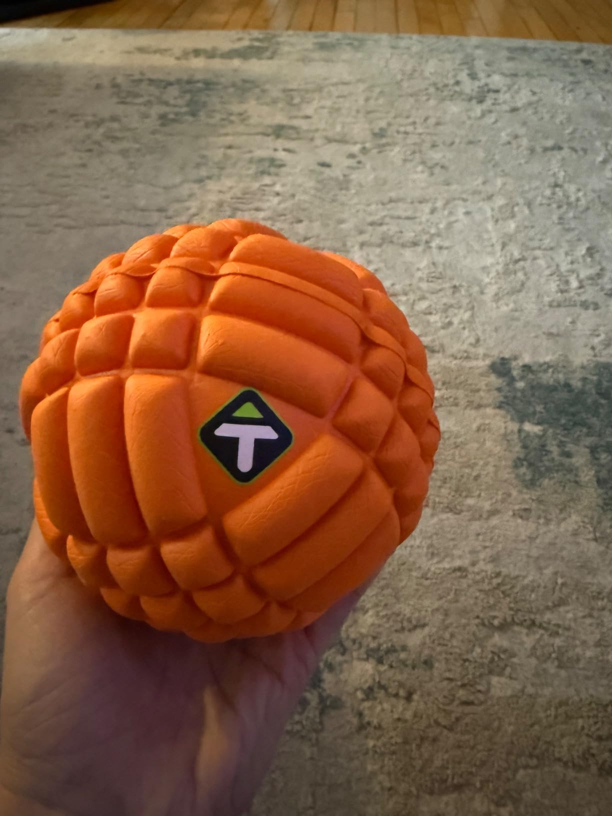 Trigger Point Performance TriggerPoint GRID Ball Foam Massage Ball (5-Inch), Orange customer photo 2