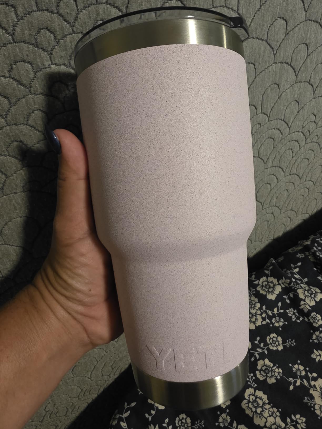 YETI Rambler 30 oz Stainless Steel Vacuum Insulated Tumbler w/ MagSlider Lid, Black customer photo 1