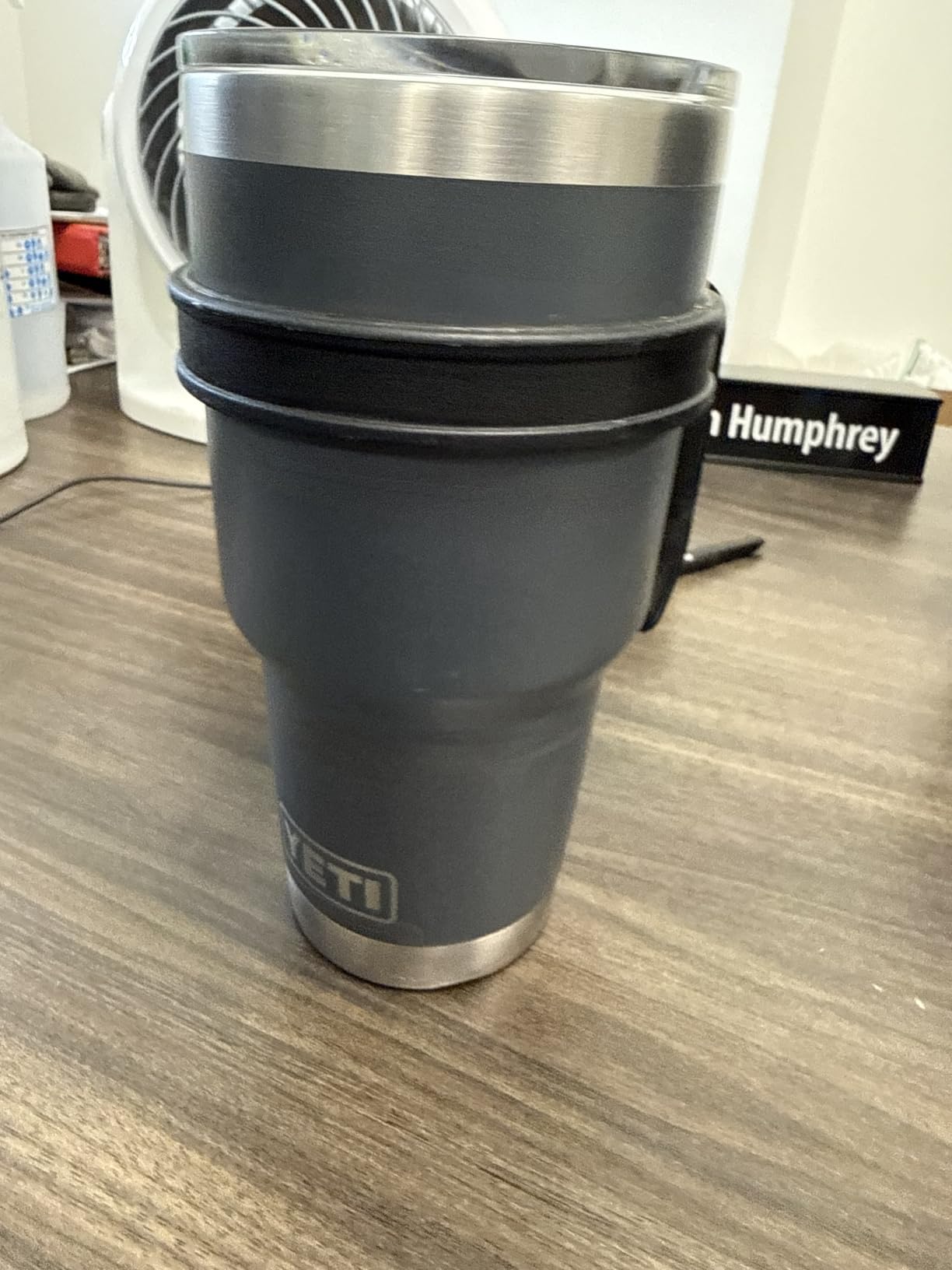 YETI Rambler 30 oz Stainless Steel Vacuum Insulated Tumbler w/ MagSlider Lid, Black customer photo 2