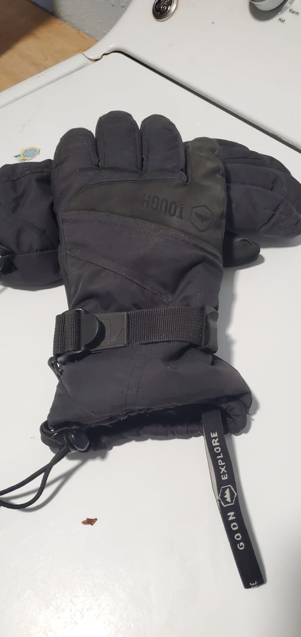Tough Outdoors Waterproof Gloves Women - Ski Gloves Men - Warm for Winter Cold Weather Snow & Snowboarding - Men's Women's customer photo 1
