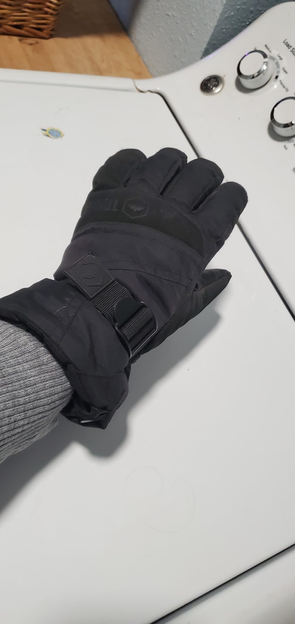 Tough Outdoors Waterproof Gloves Women - Ski Gloves Men - Warm for Winter Cold Weather Snow & Snowboarding - Men's Women's customer photo 2