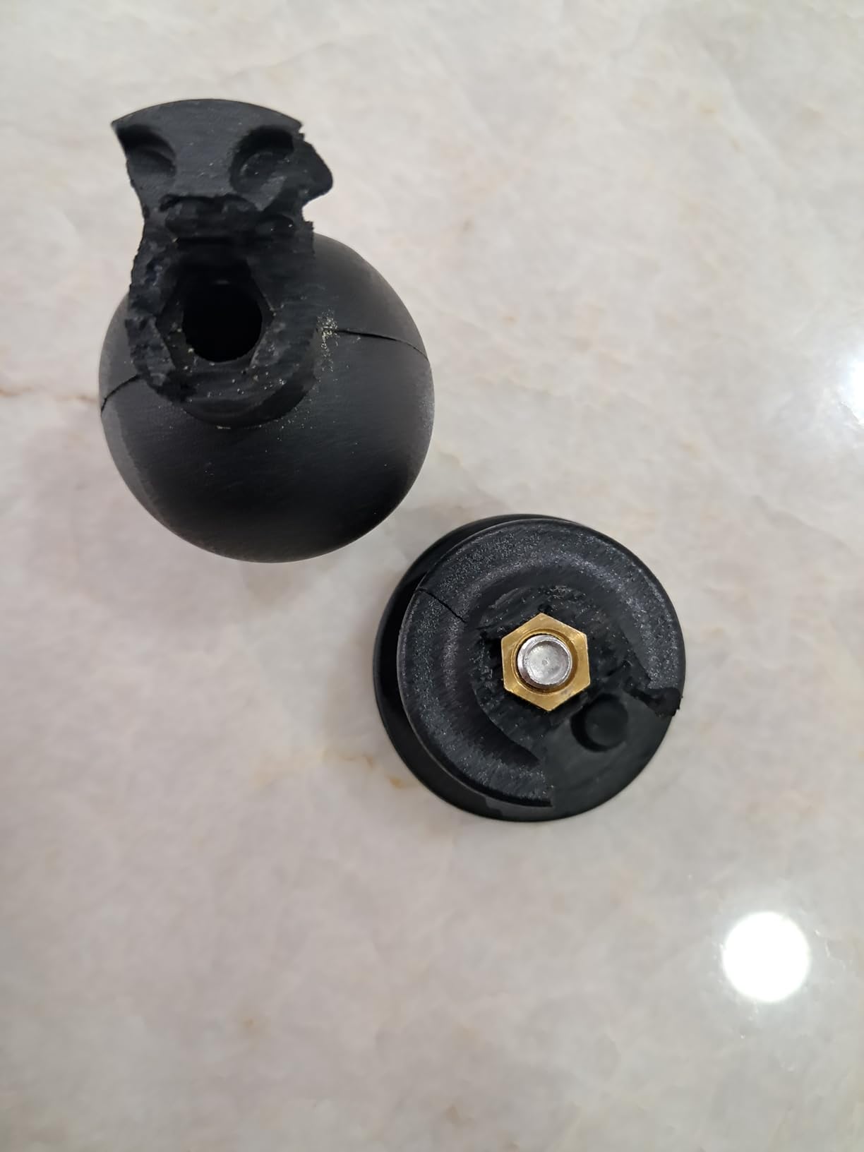 RAM Mounts Fish Finder Mount for Track Systems, Marine Electronics Mount with T-Bolt Track Base, C Size 1.5