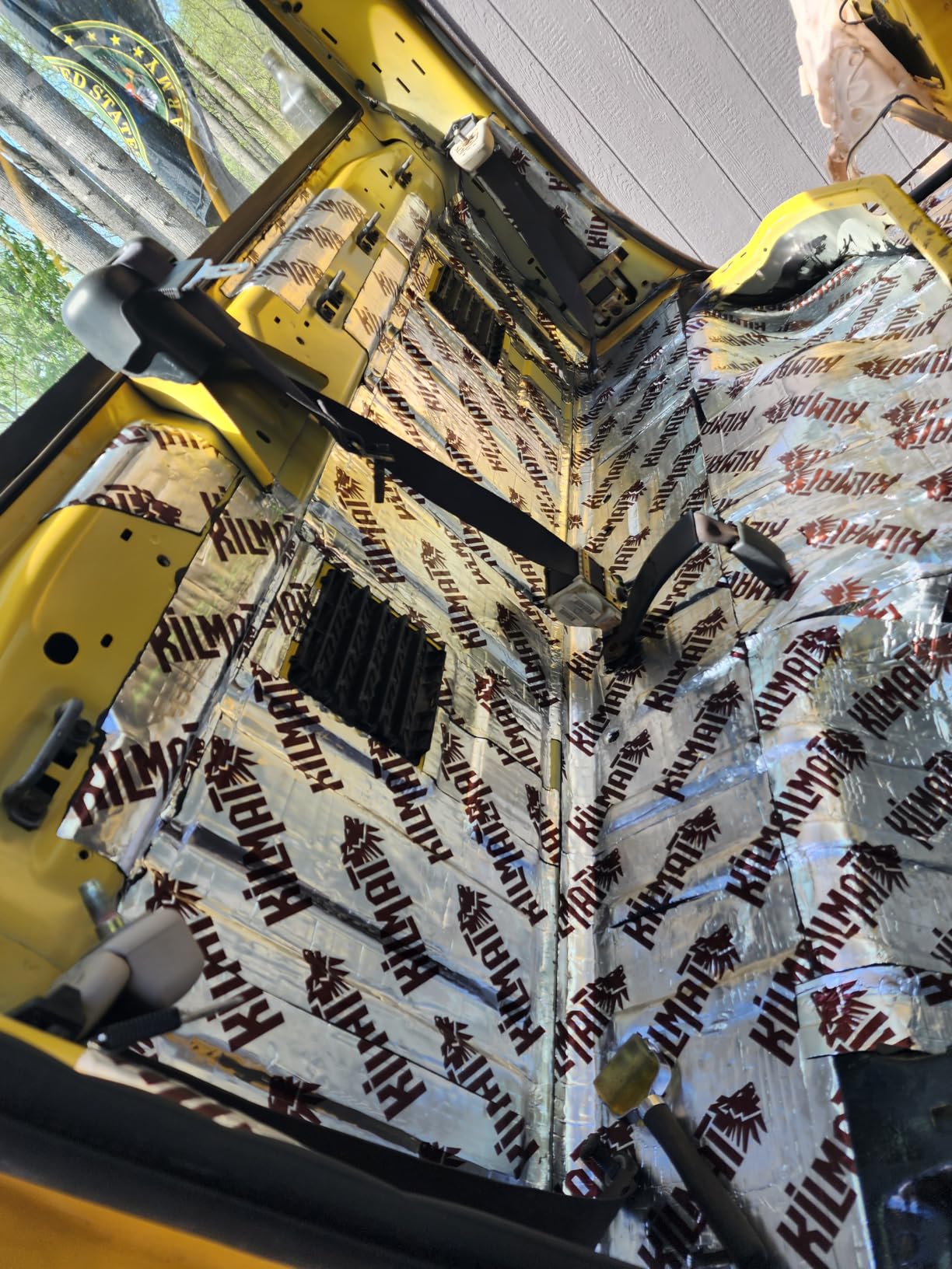 80 Mil (2 mm) 36 Sqft (3.4 Sqm) Car Sound Deadening Mat, Alubutyl Automotive Sound Deadener, Audio Noise Insulation and Dampening customer photo 2
