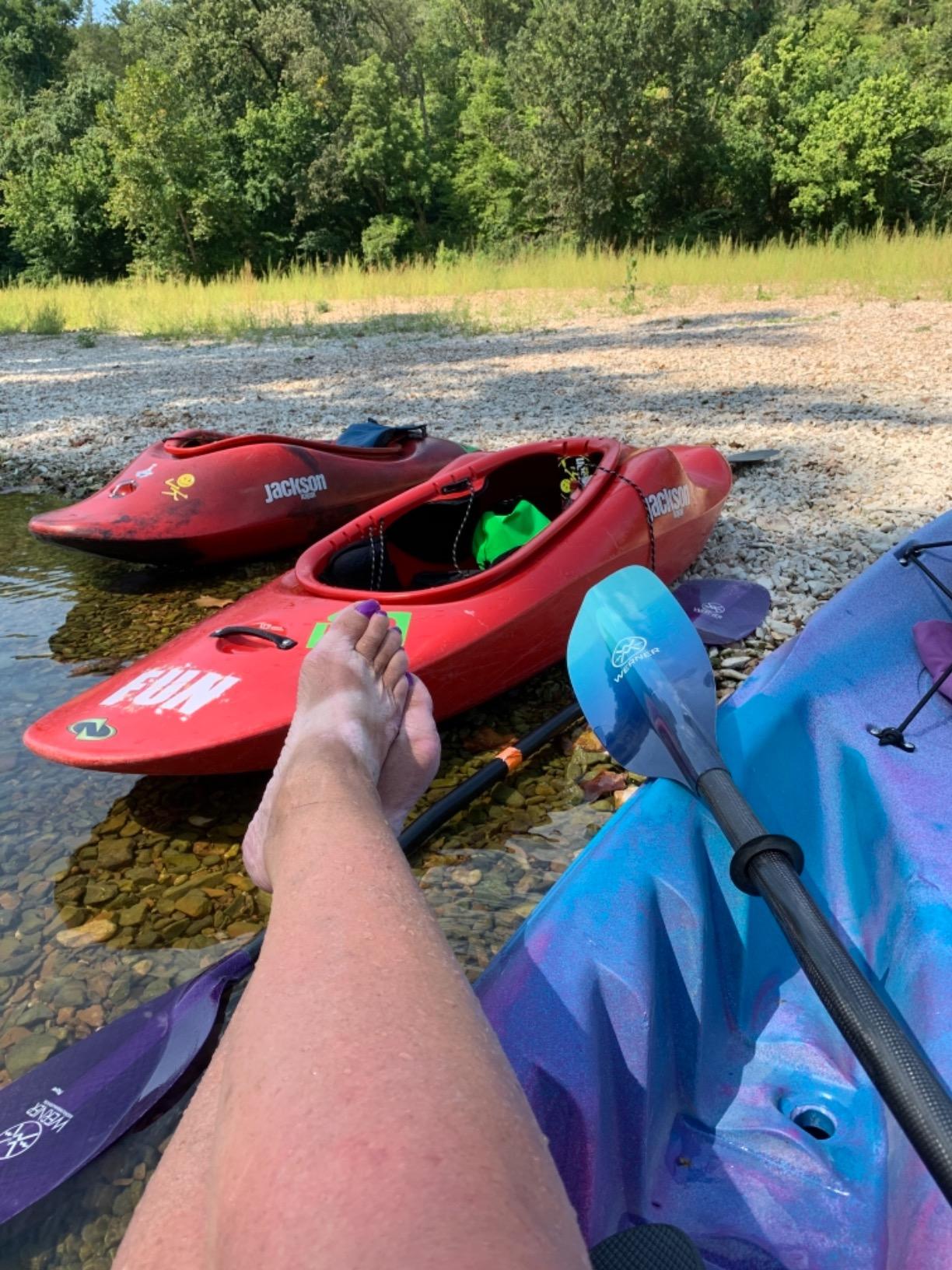Werner Paddles Camano 2 Piece Bent Shaft Kayak Paddle - Lightweight Fiberglass Paddle for Touring & Recreation customer photo 1