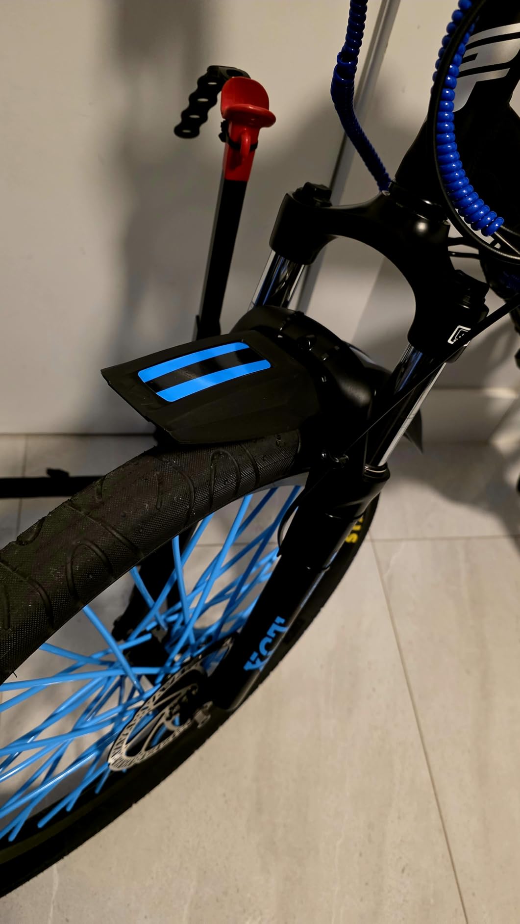 Zefal Deflector FM30 Front Bike Mudguard - MTB Fork Fender for 26