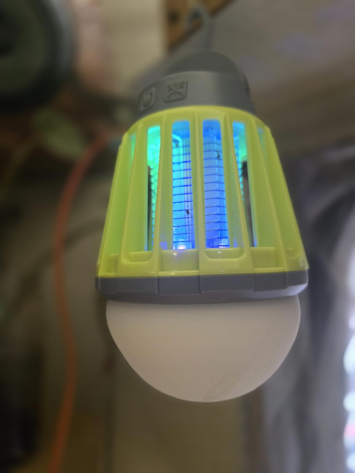 Stansport Insect Zapper & Lantern Combo - 180 Lumen LED Camping Light with 3 Brightness Settings - USB Rechargeable Bug Zapper with 500V Electric Grid - Portable Outdoor Lantern for Tents & Patios customer photo 1