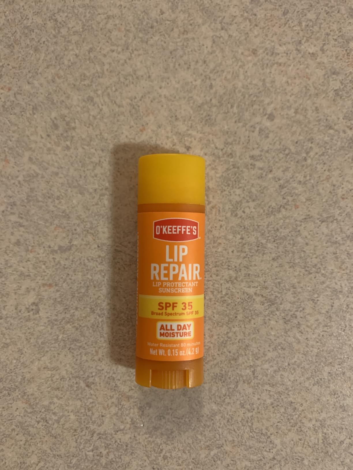 O'Keeffe's Lip Repair SPF 35 Balm, Moisturizer for Cracked, Dry Lips | Heals and Relieves, Long-Lasting Hydration, Contains Aloe, Hypoallergenic Formula customer photo 2