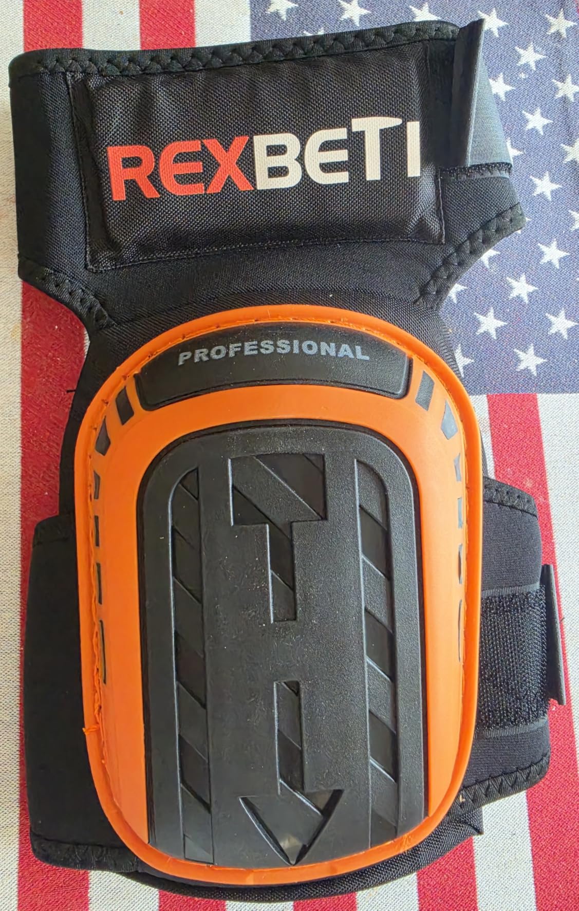 REXBETI Knee Pads for Men, Anti-slip Construction Gel Knee Pads for Work | Heavy Duty Cap, Comfort Thick Gel Foam Pad, Stay Put Strong Stretchable Straps, For Construction Gardening Flooring Cleaning customer photo 2